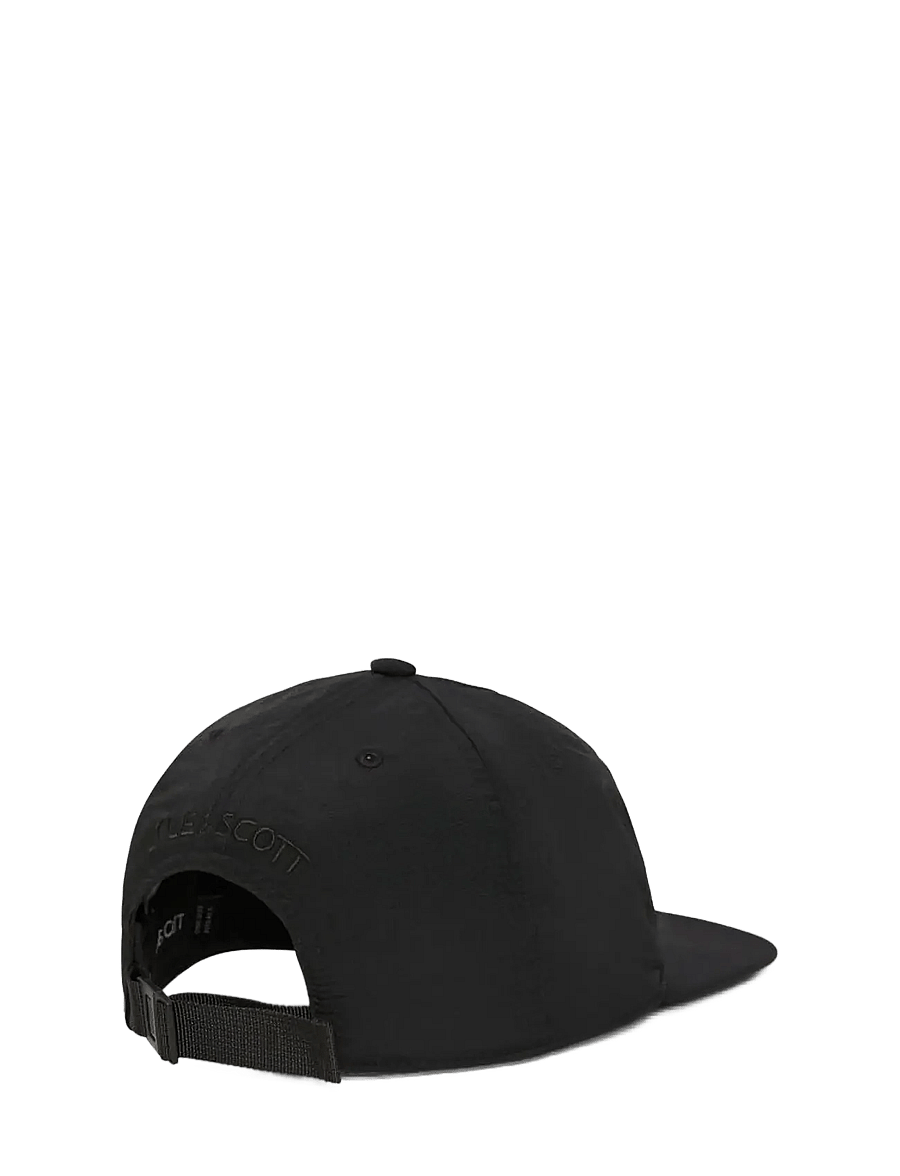 Lyle & Scott - Crinkle Nylon Cap - kepsar - jet black - 2