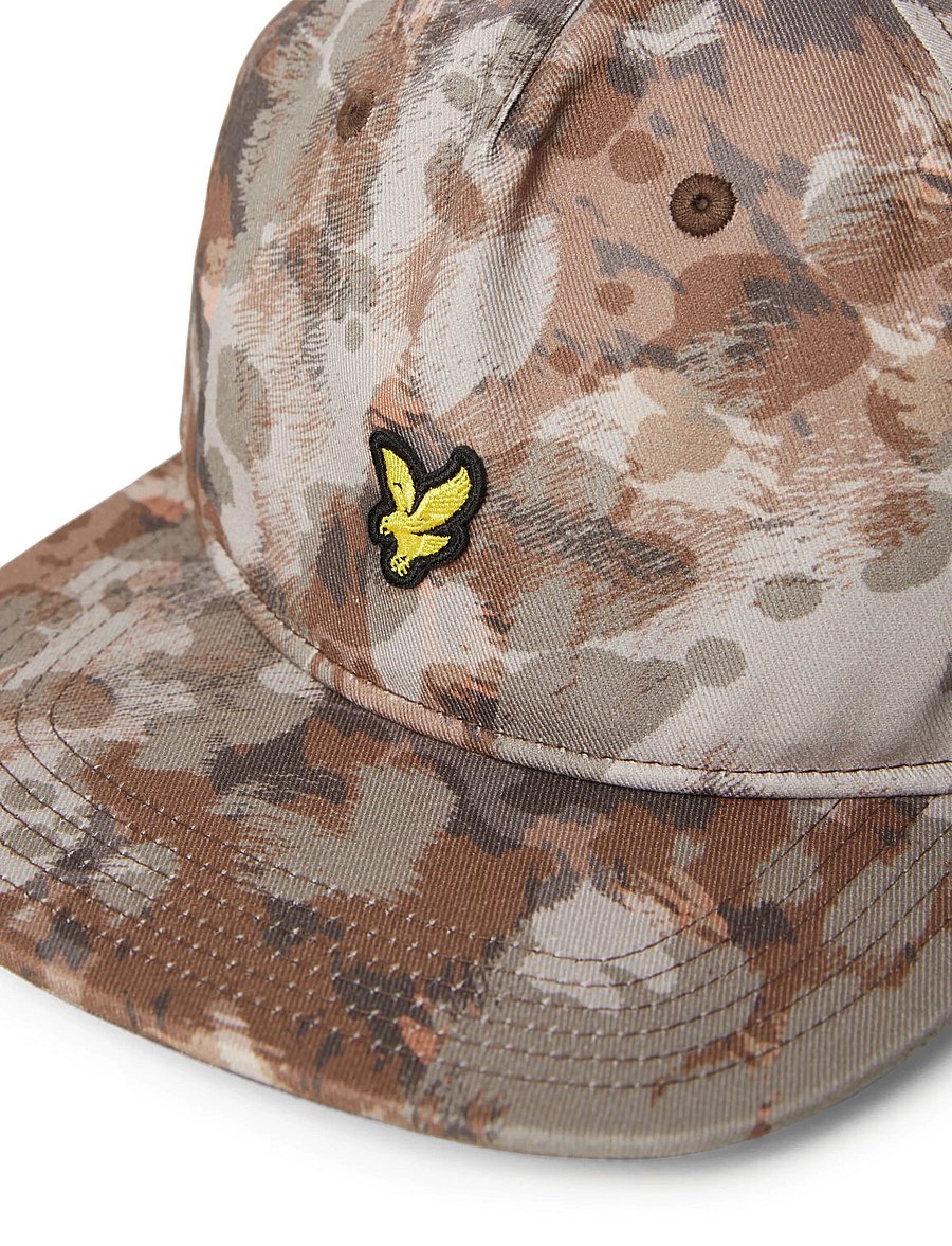Lyle & Scott - Digital Animal Print Cap - kepsar - chestnut brown - 2