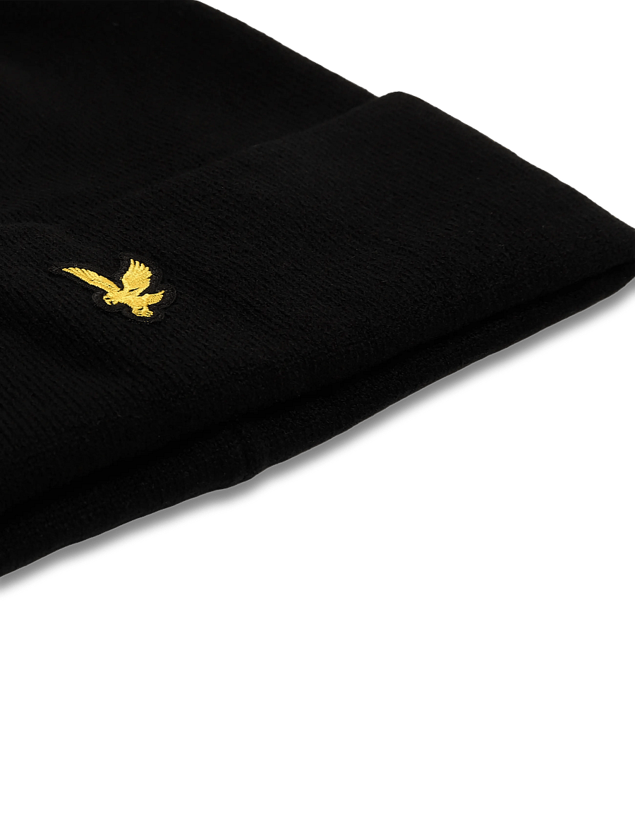 Lyle & Scott - Basic Beanie - mützen - jet black - 2