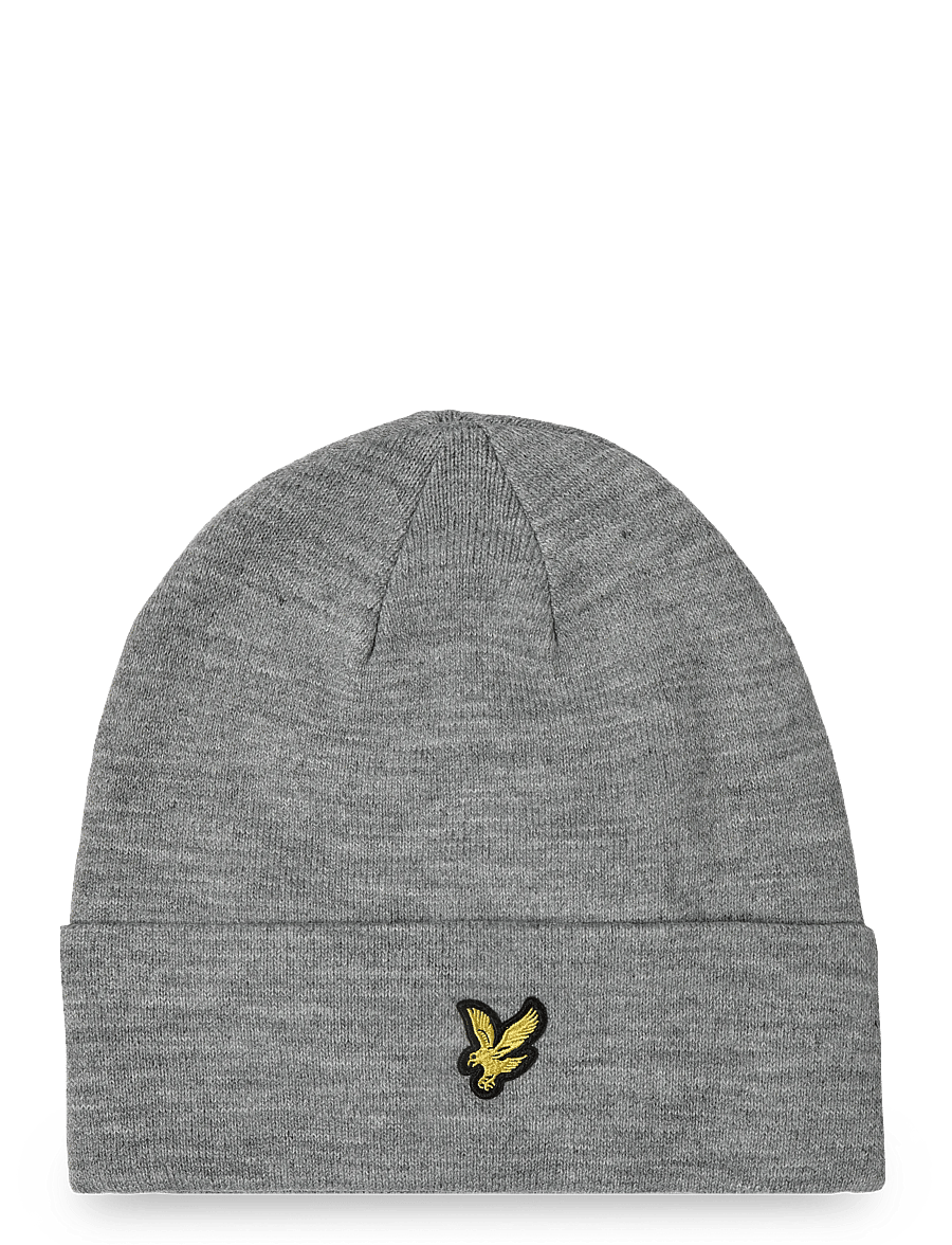 Lyle & Scott - Basic Beanie - mützen - mid grey marl - 0