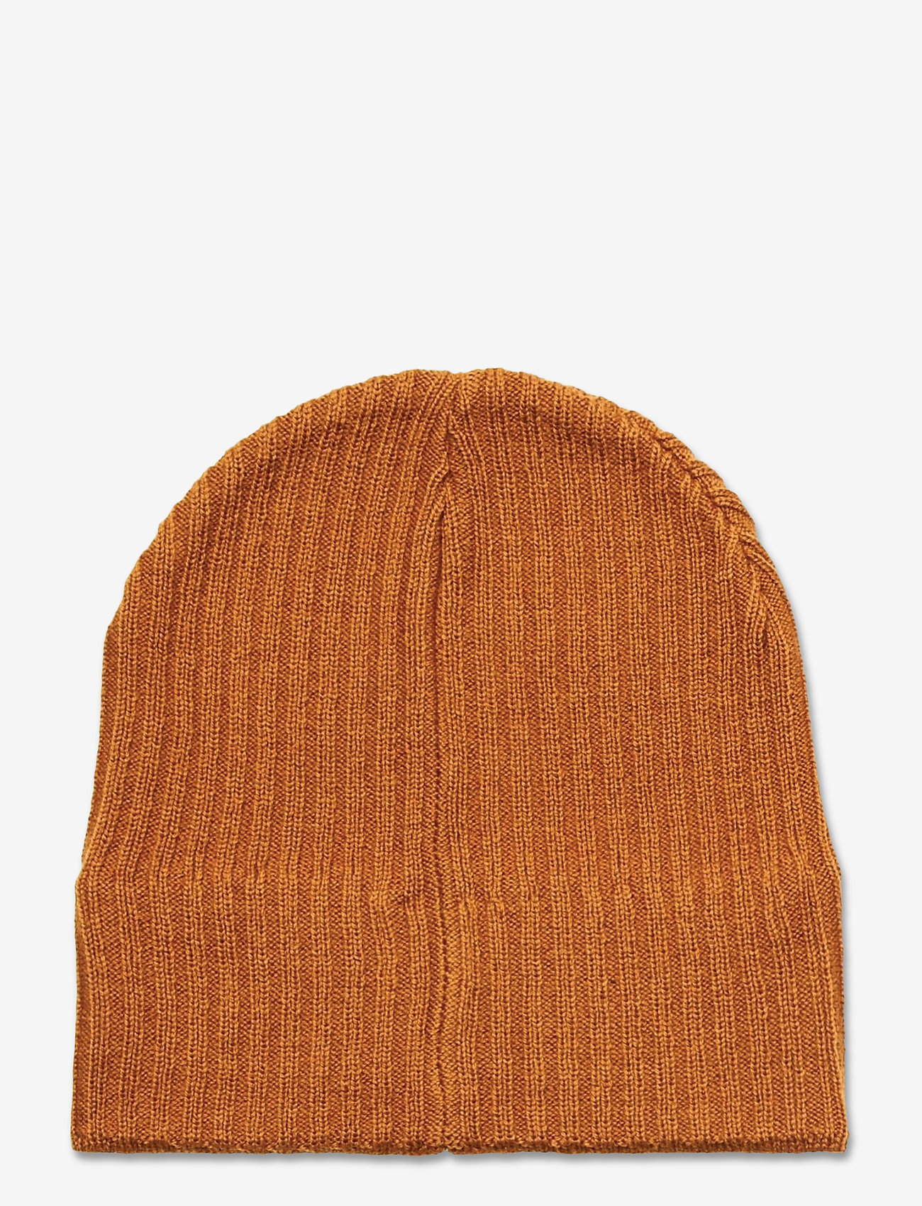 Lyle & Scott - Knitted Ribbed Beanie - caramel - 1