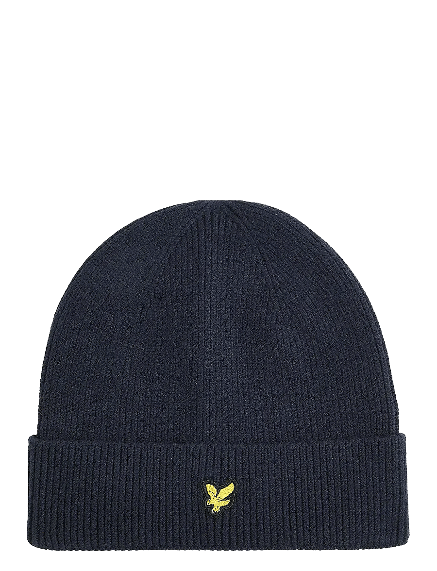Lyle & Scott - Beanie - kootud mütsid - dark navy - 0
