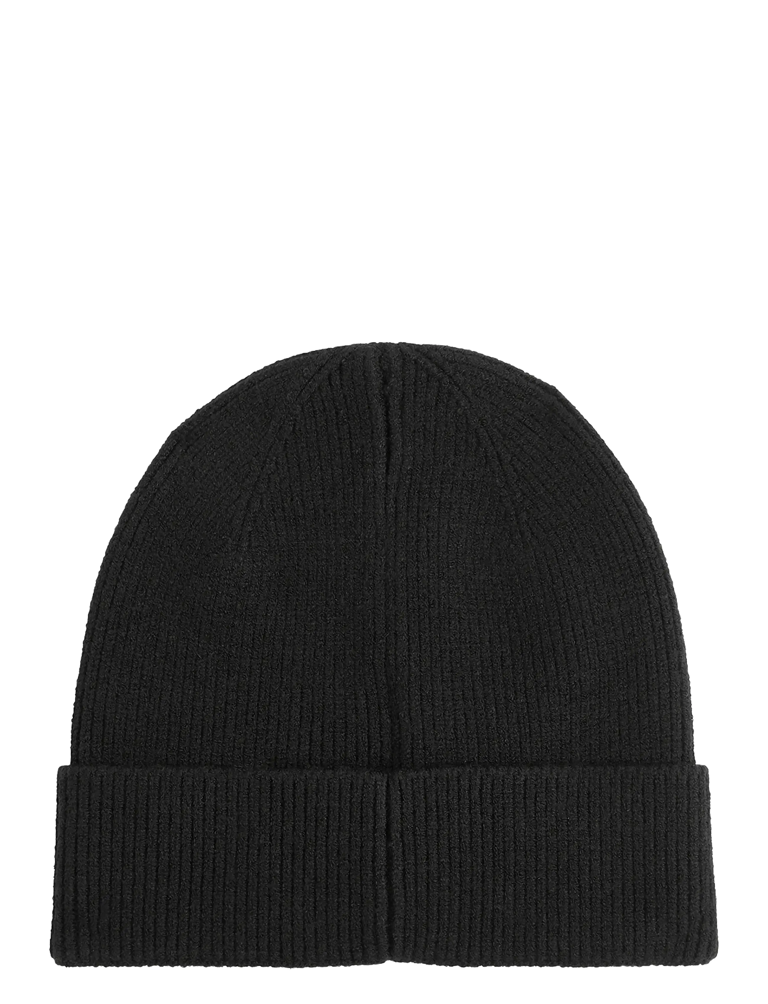 Lyle & Scott - Tonal Eagle Beanie - beanies - jet black - 1