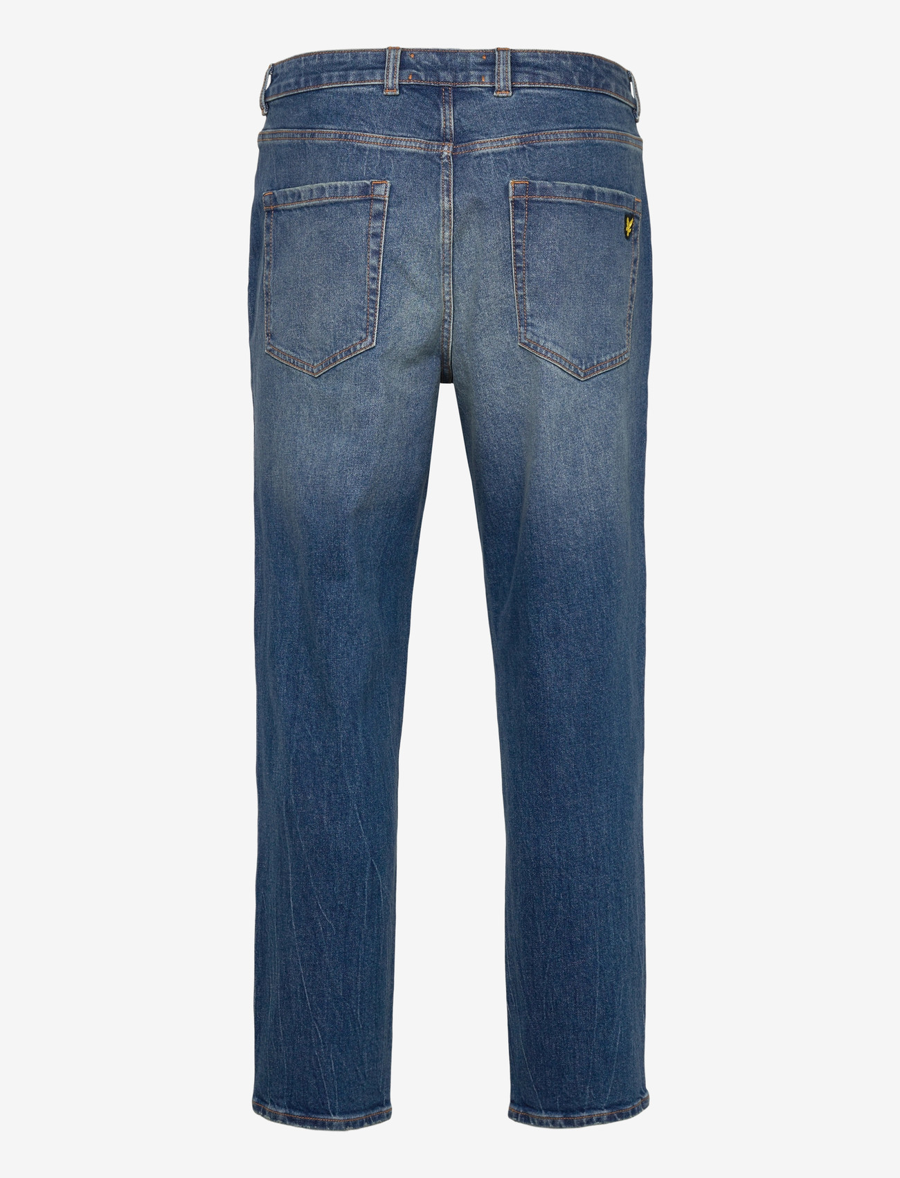 Lyle & Scott - Tapered Denim - bukser & jeans - x142 stone wash blue - 1