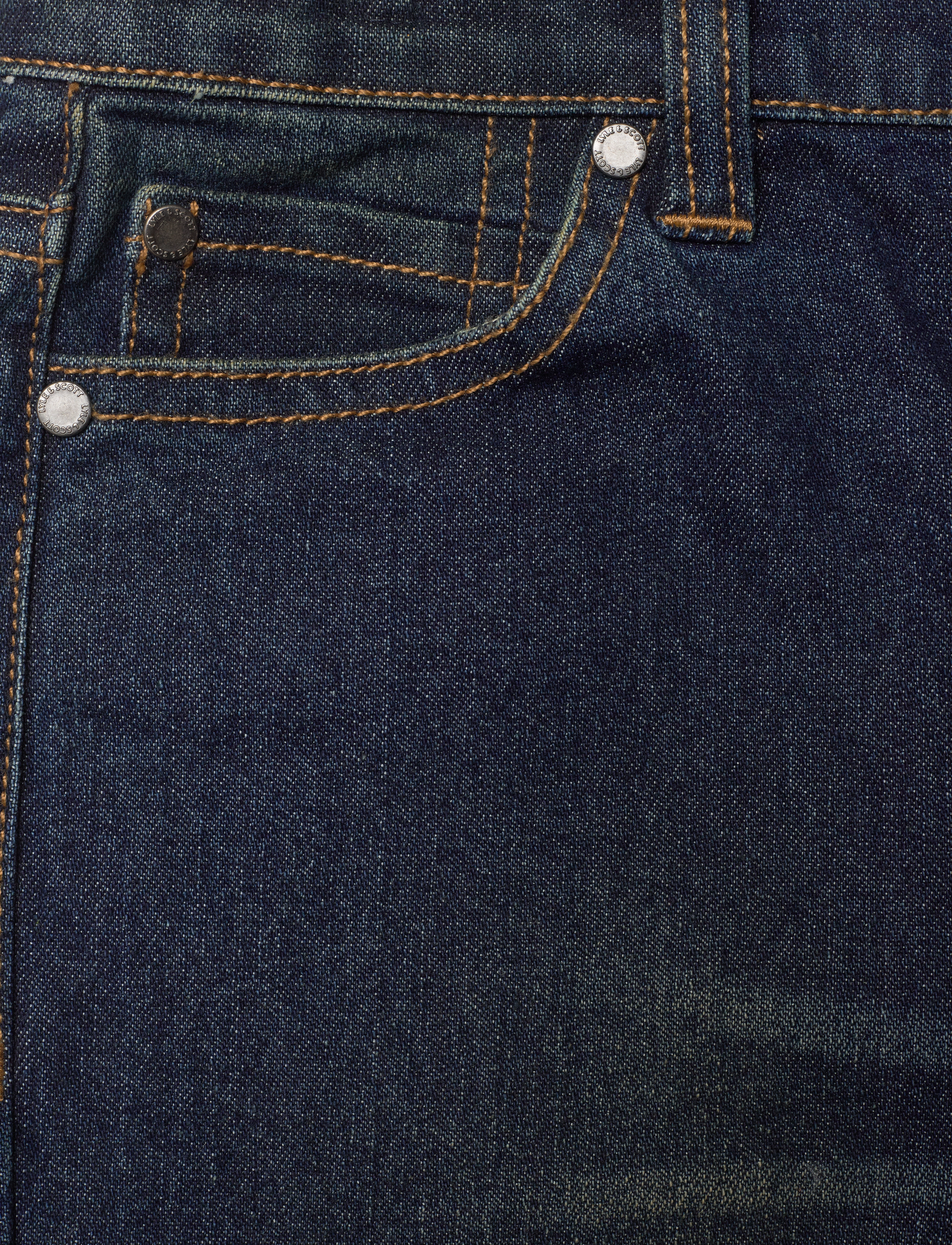 Lyle & Scott - 5 Pocket Jean - indigo - 2