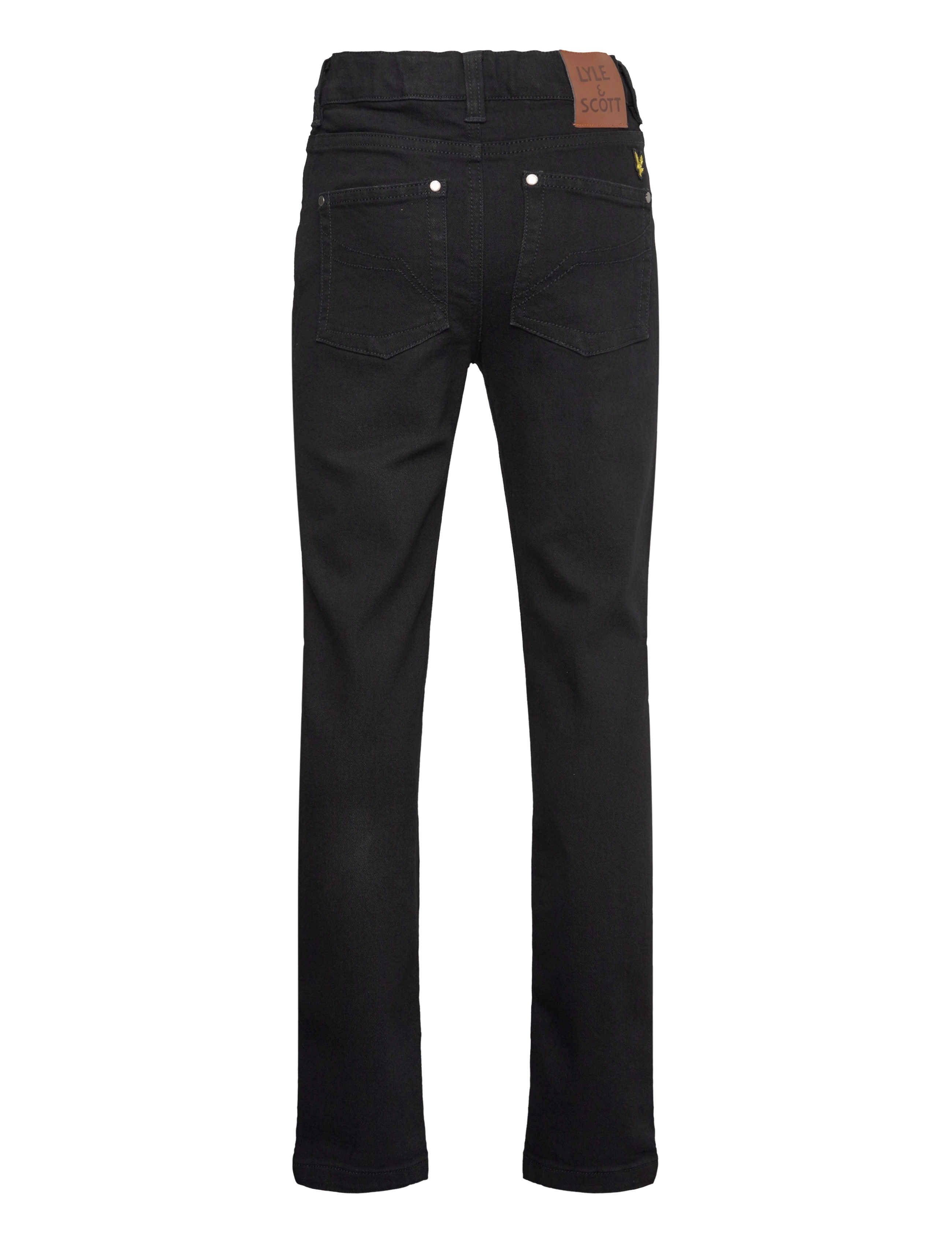 Lyle & Scott - 5 Pocket Jean - jet black - 1