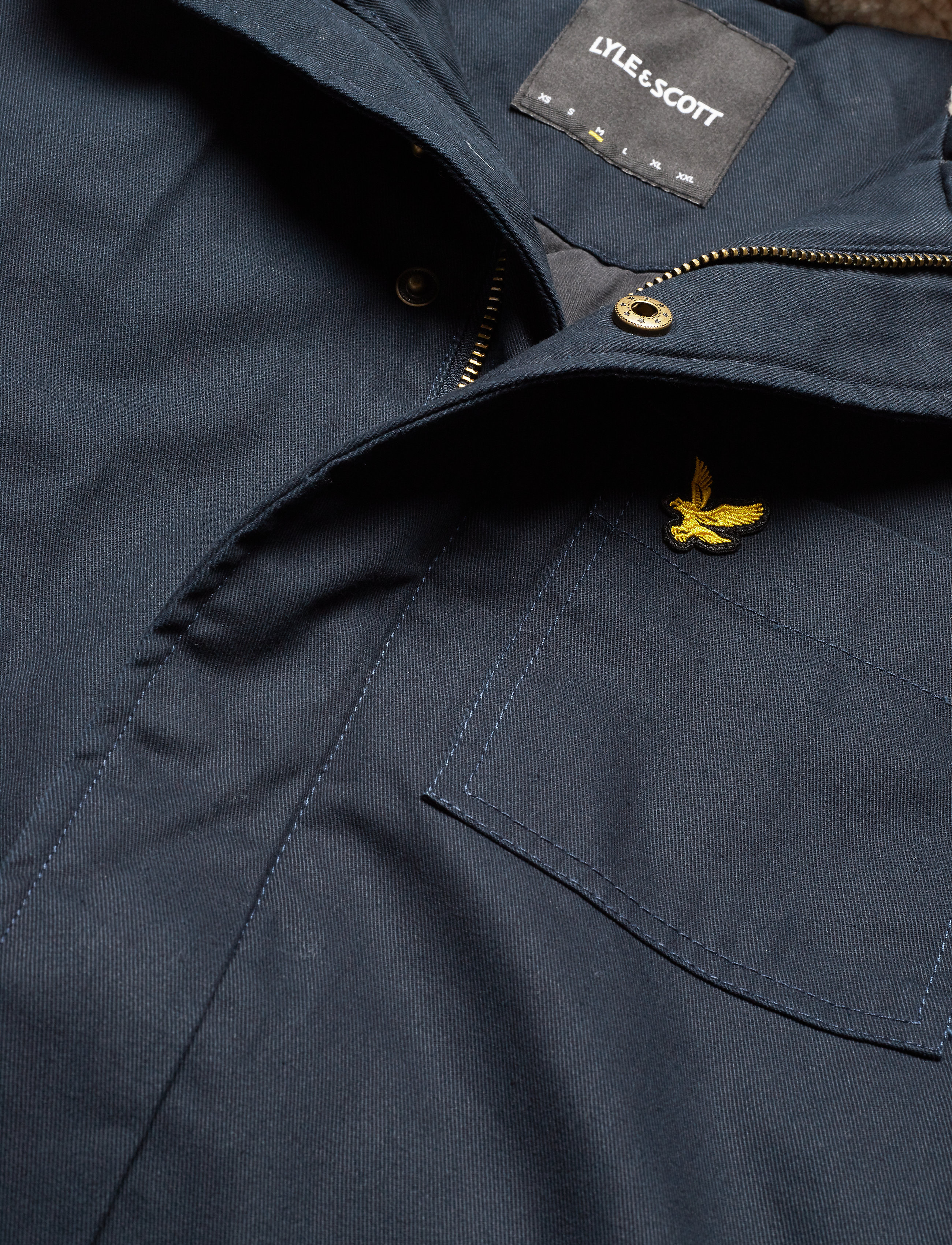 Lyle & Scott - Wadded Jacket - dark navy - 3