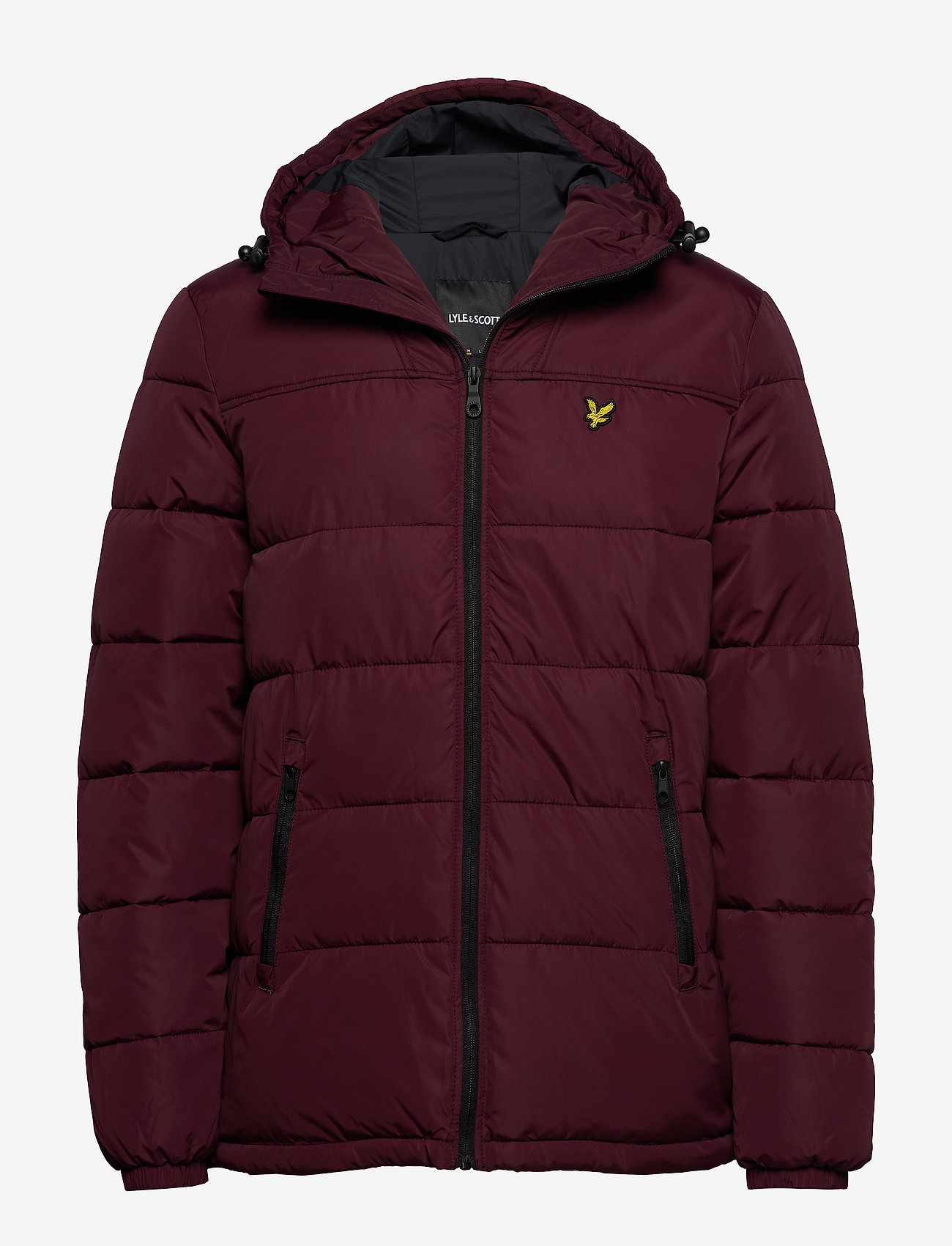 Wadded Jacket - BURGUNDY