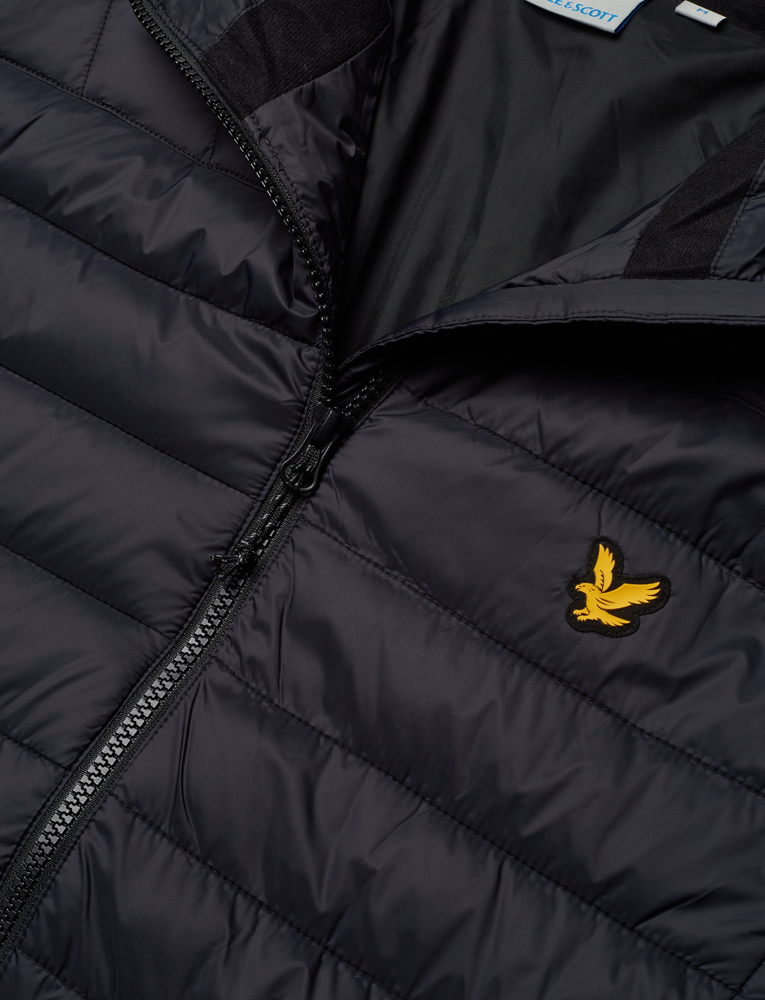 Lyle & Scott - Lightweight Quilted Jacket - true black - 3