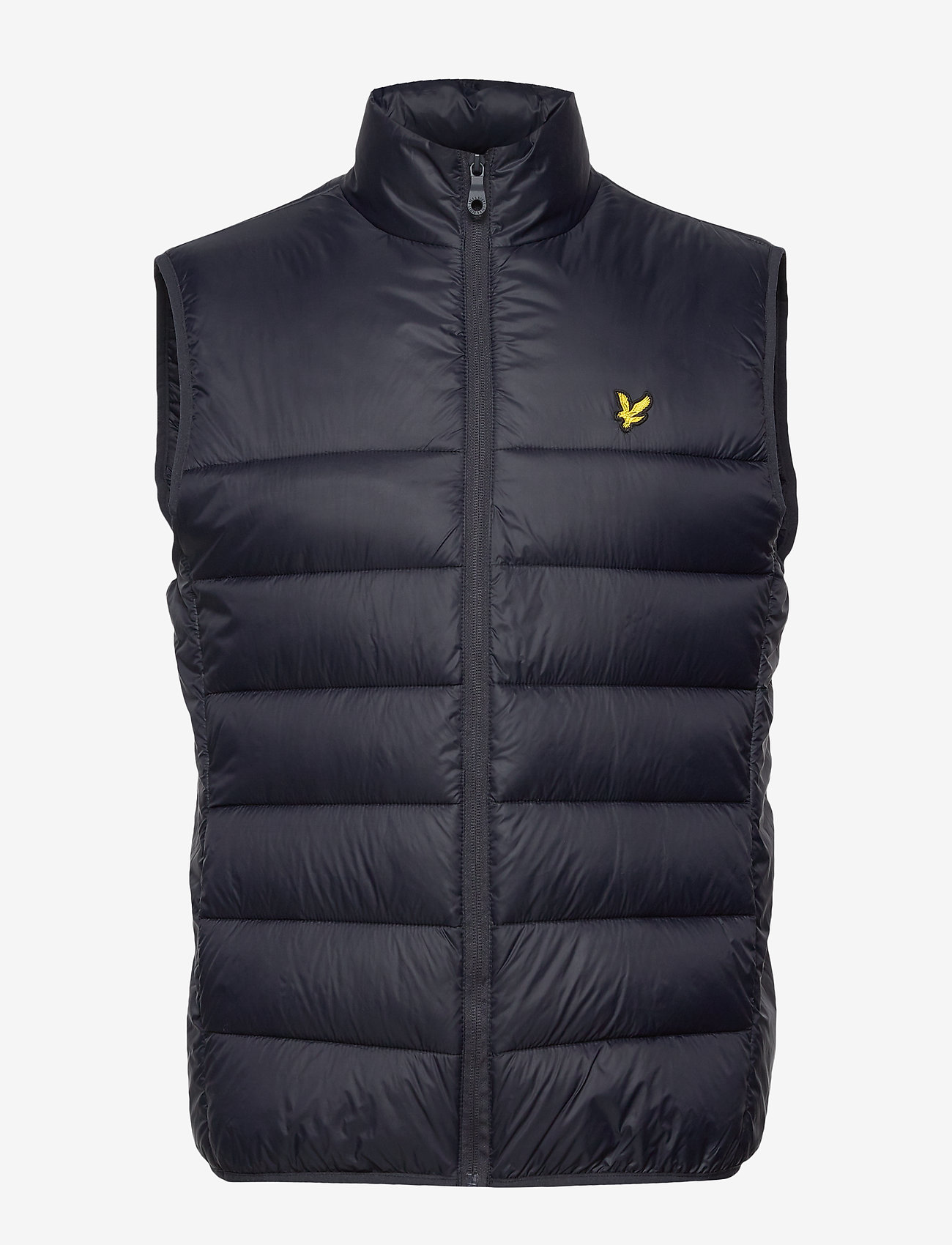 Lyle & Scott - Wadded Gilet - efterårstøj - dark navy - 1