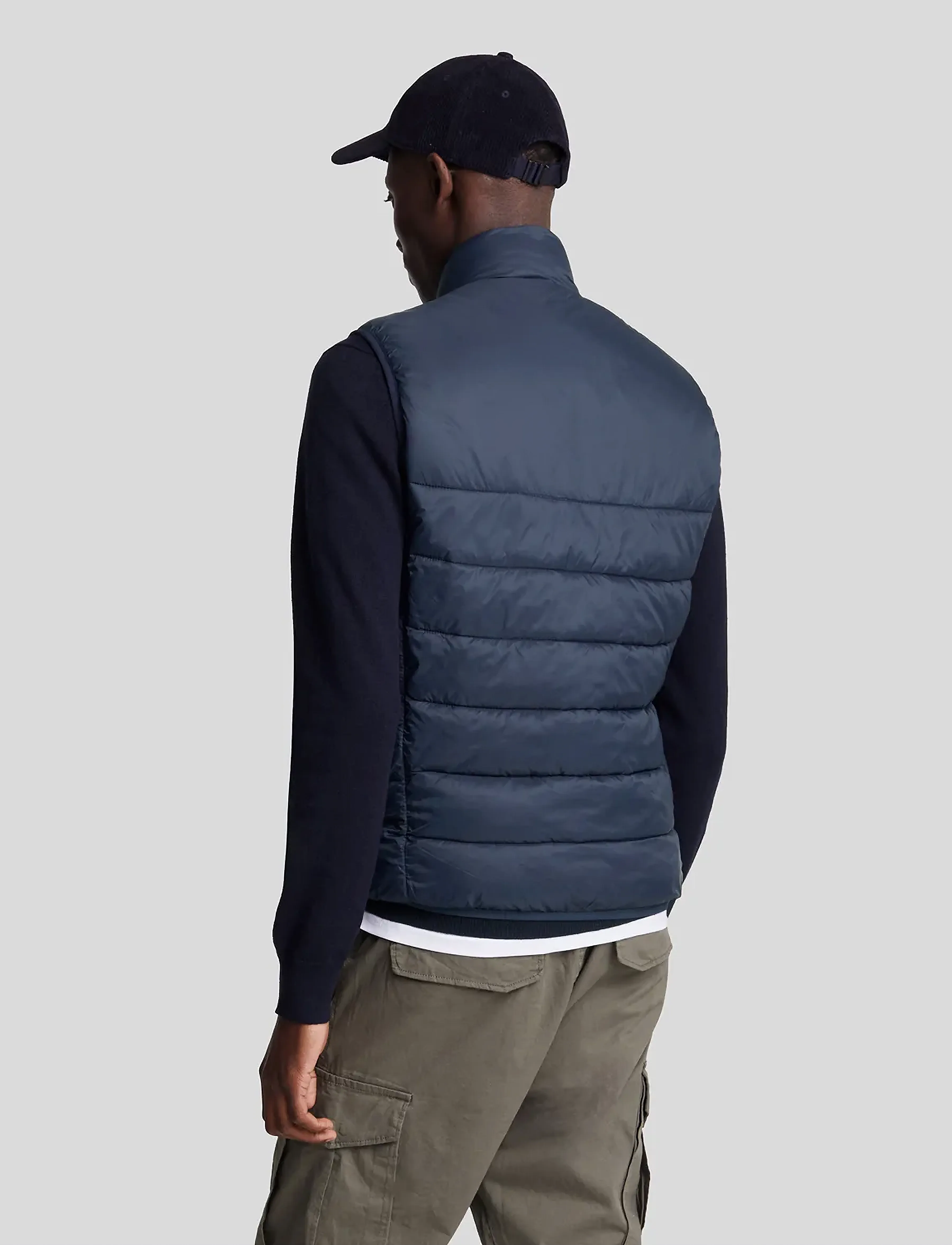 Lyle & Scott - Wadded Gilet - västar - dark navy - 4