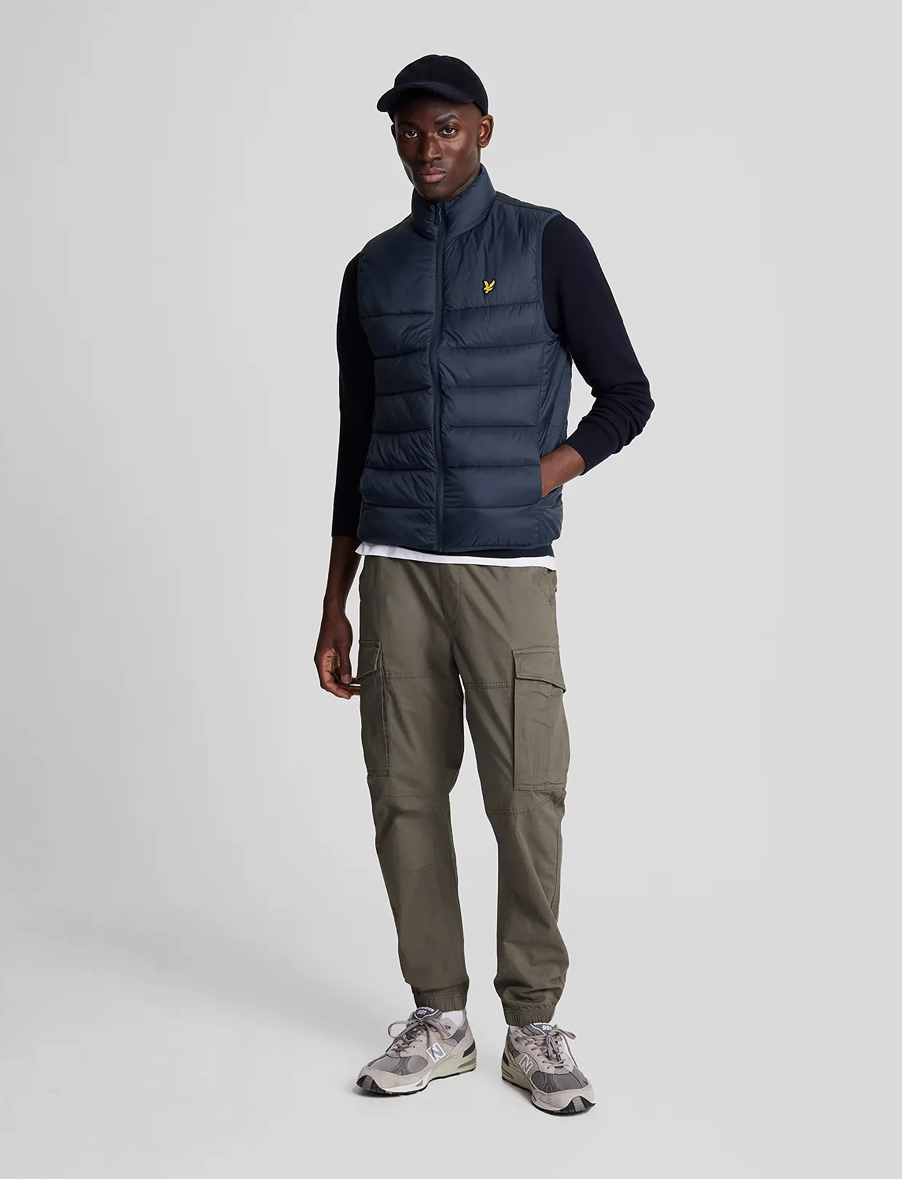 Lyle & Scott - Wadded Gilet - västar - dark navy - 5