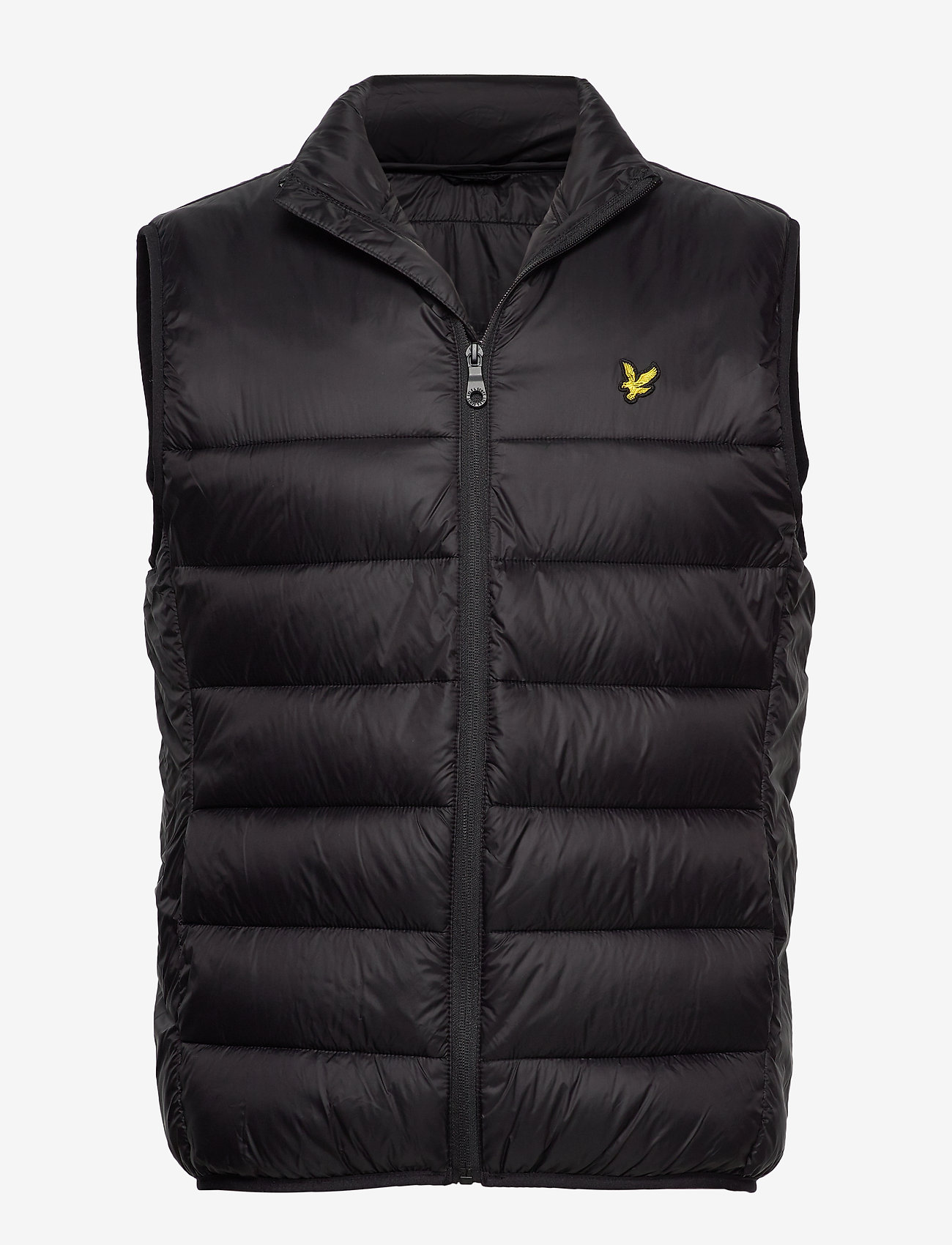 Lyle & Scott - Wadded Gilet - autumn clothing - jet black - 0