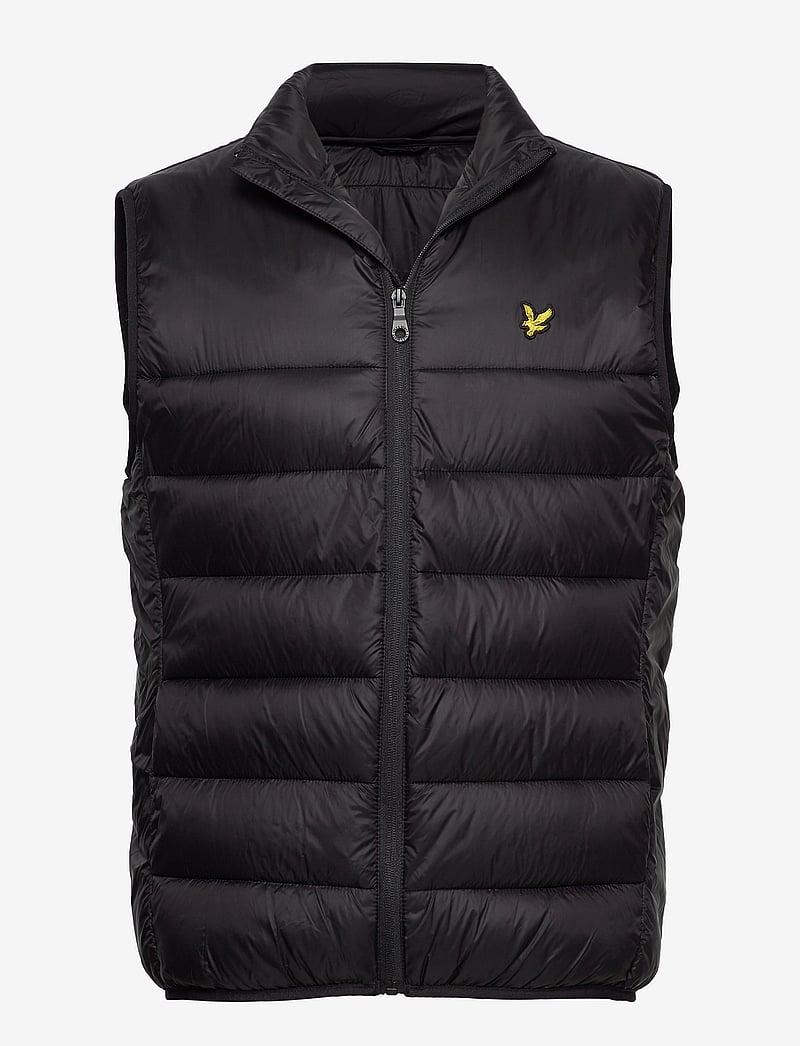 Lyle & Scott - Wadded Gilet - västar - jet black - 1