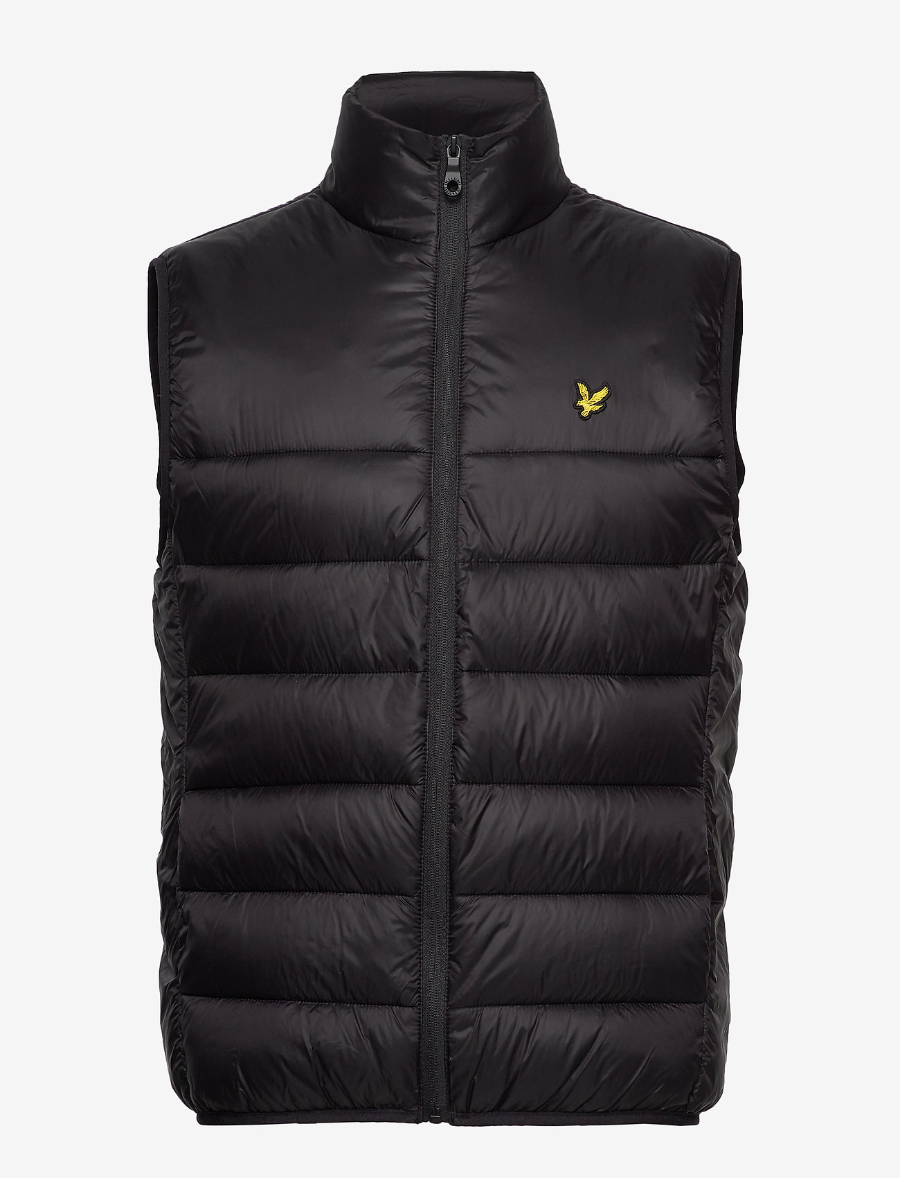 Lyle & Scott - Wadded Gilet - autumn clothing - jet black - 1