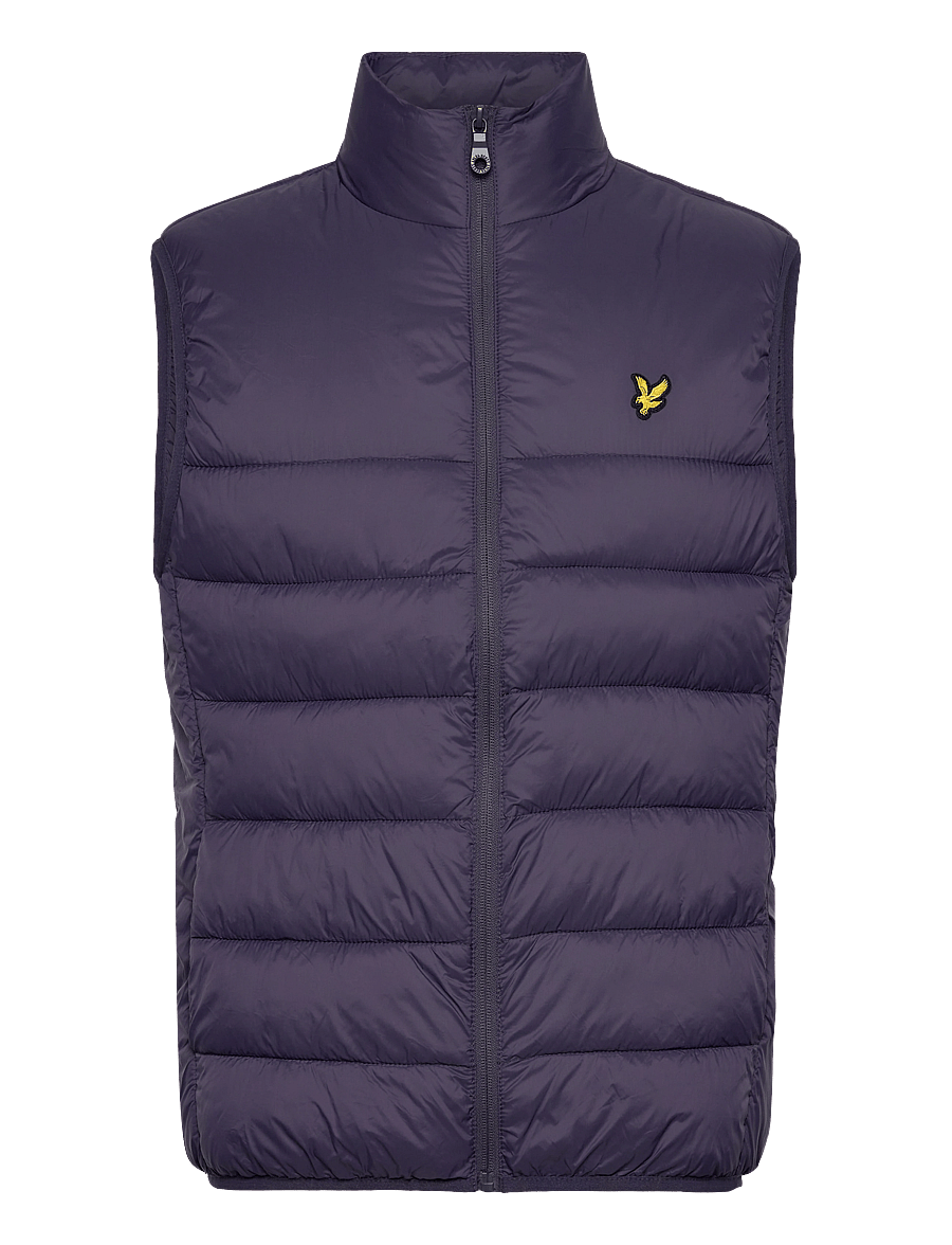 Lyle & Scott - Wadded Gilet - vests - x854 graystone - 1