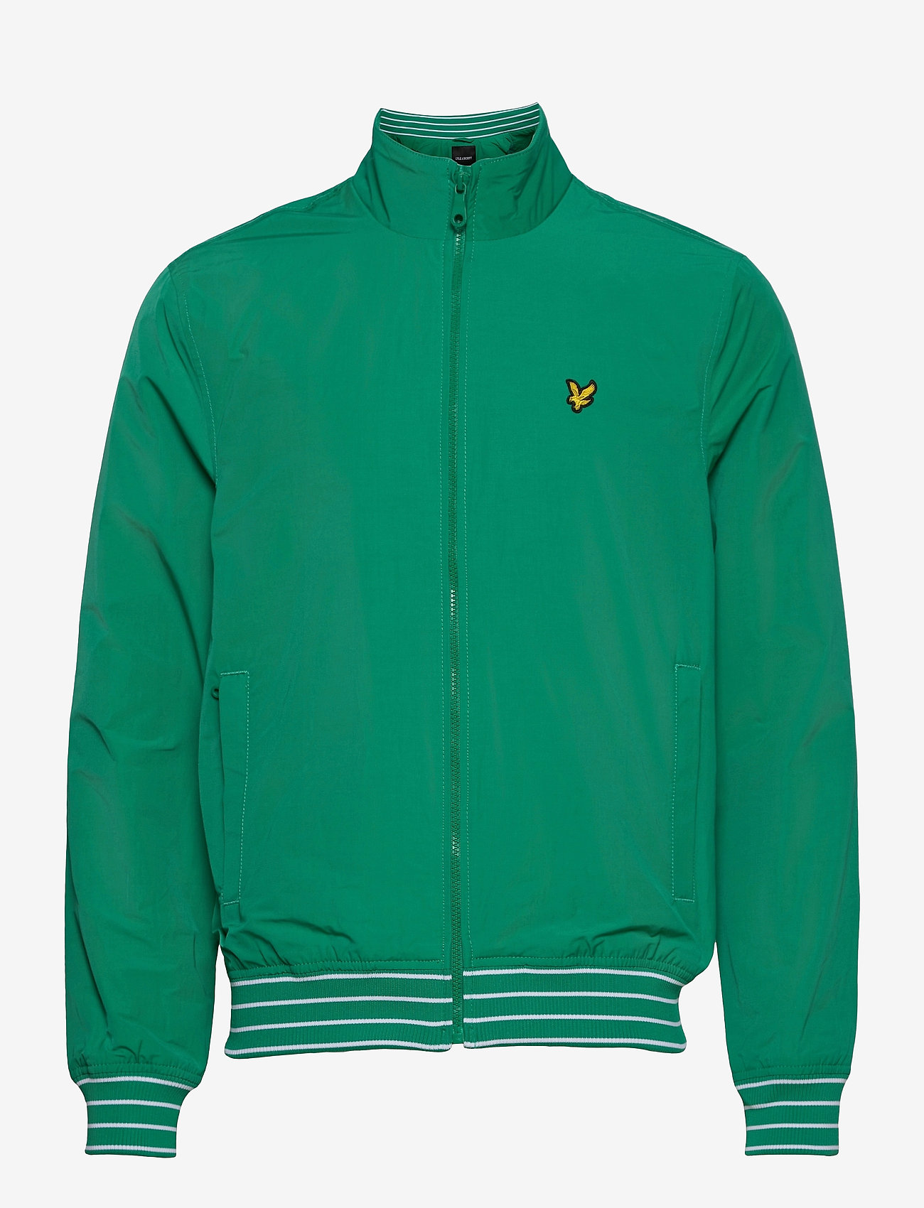 Lyle & Scott - Tipped Funnel Neck Jacket - aqua salt - 0