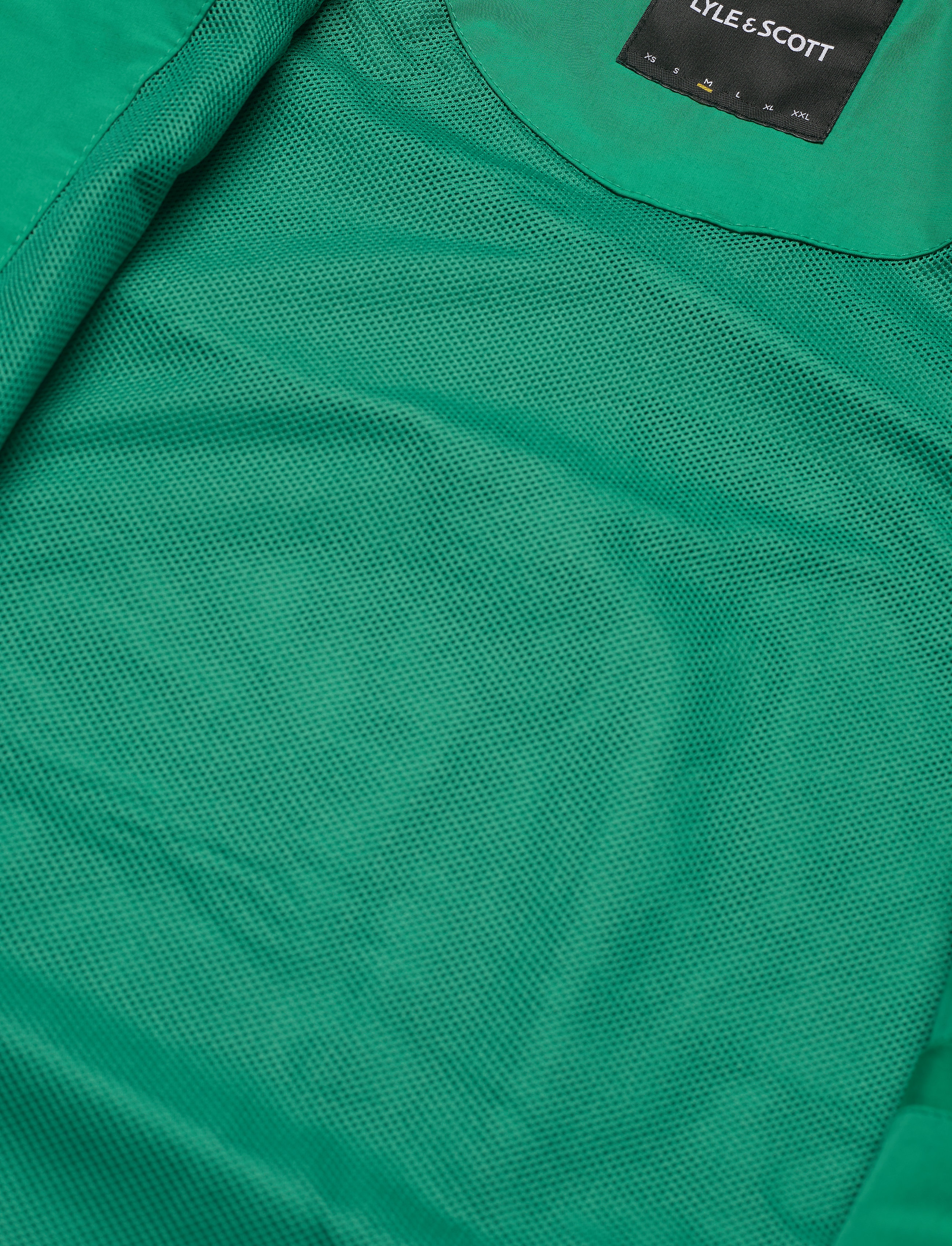 Lyle & Scott - Tipped Funnel Neck Jacket - aqua salt - 4