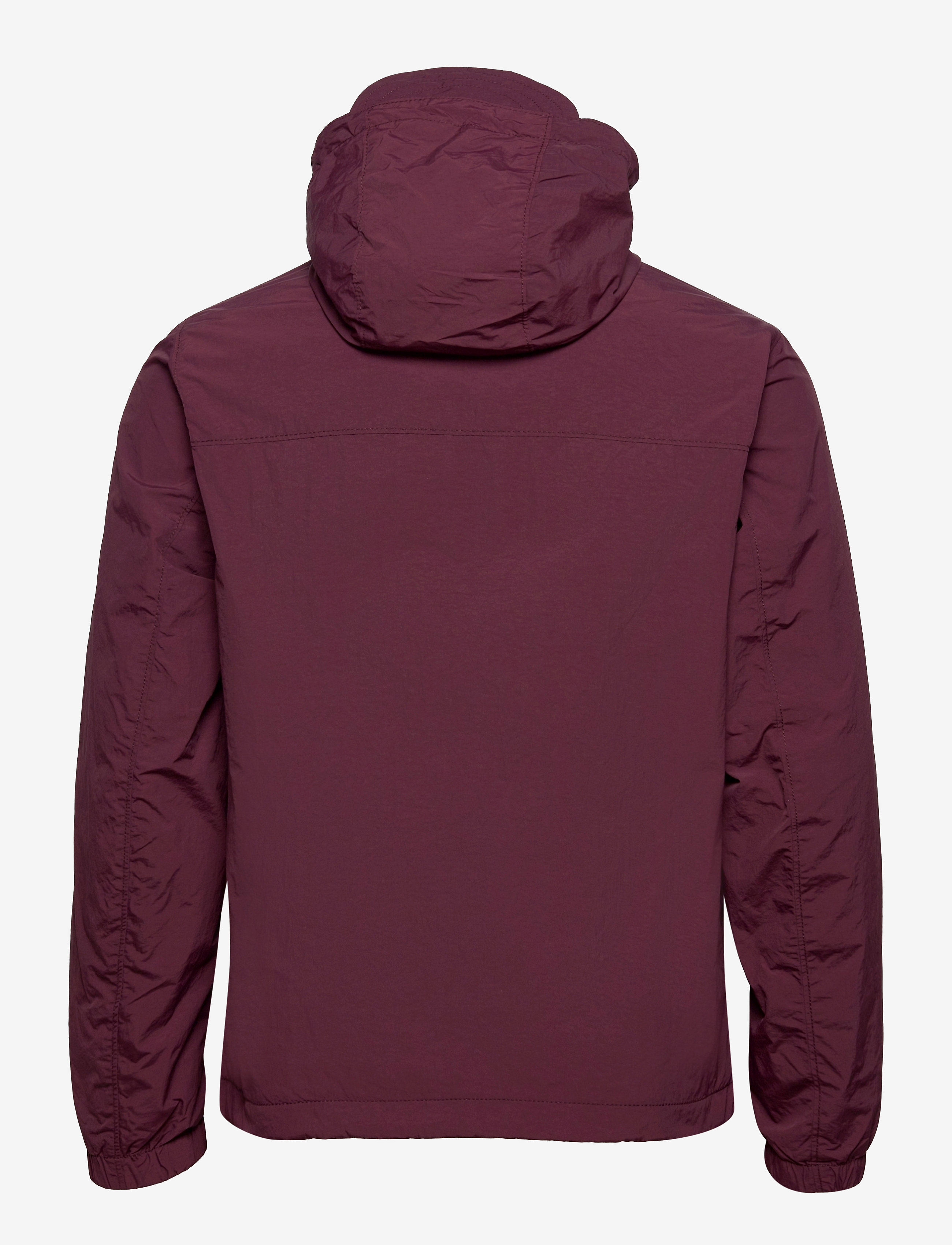 Lyle & Scott - Hooded Pocket Jacket - burgundy - 1