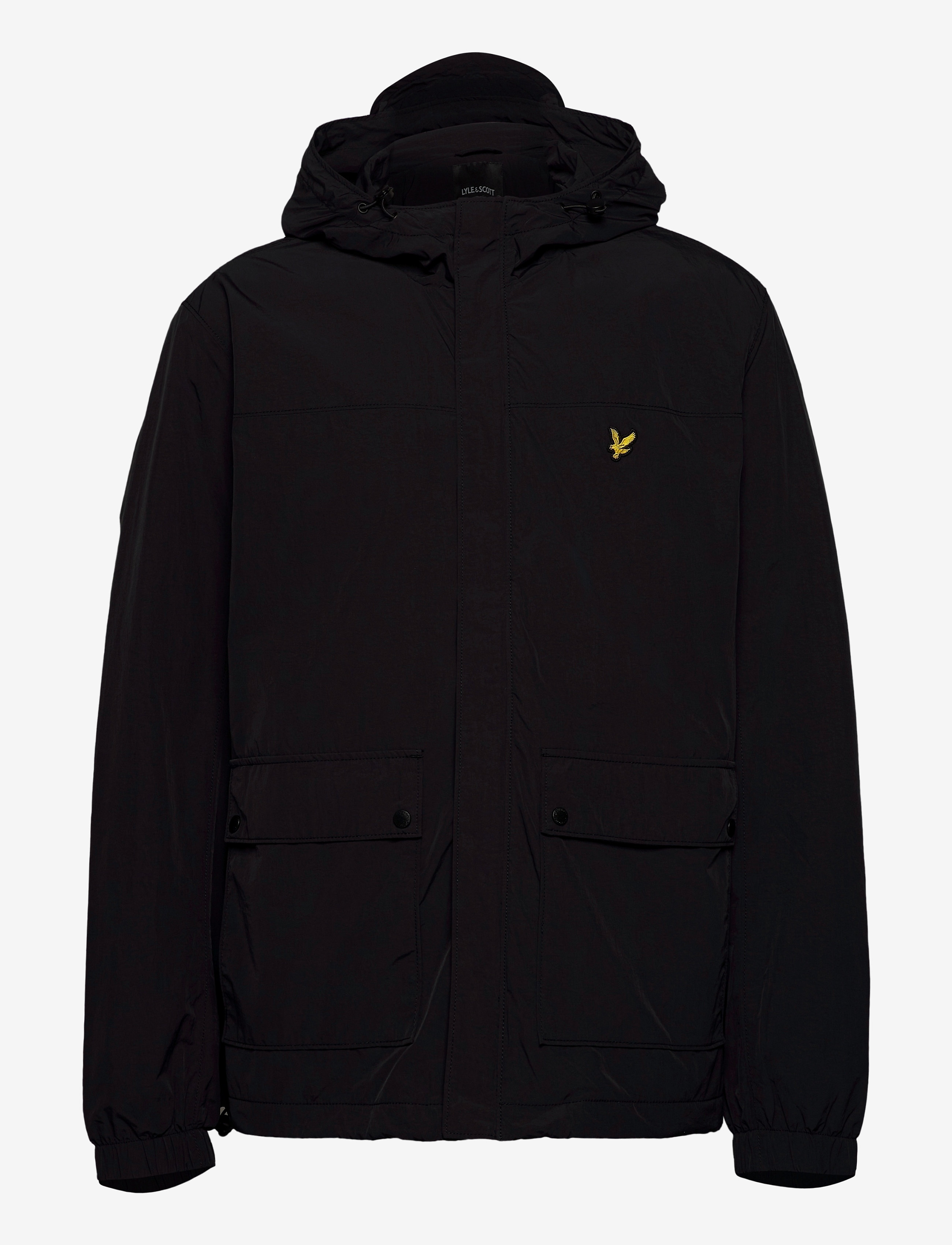Lyle & Scott - Hooded Pocket Jacket - jet black - 2