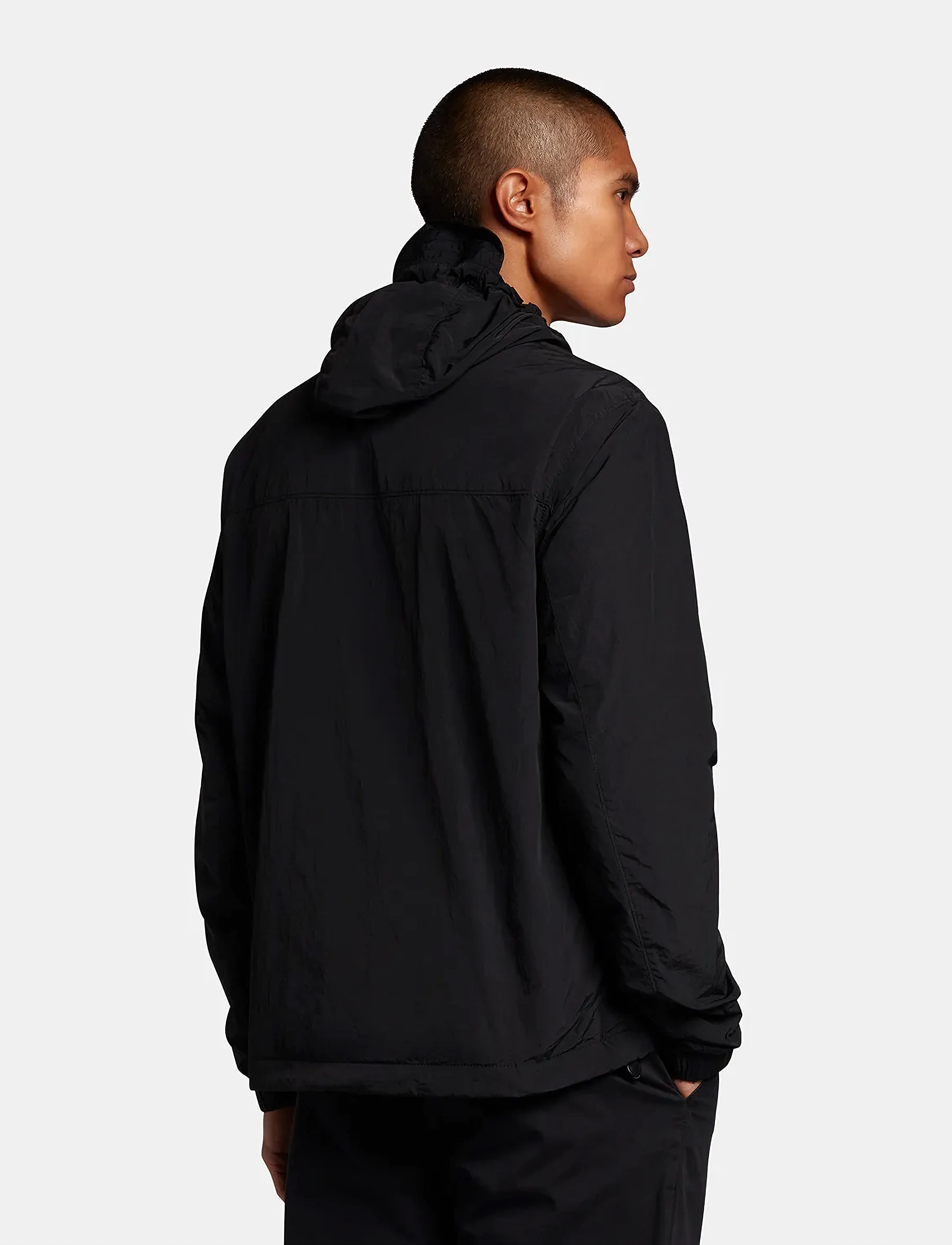 Lyle & Scott - Hooded Pocket Jacket - jet black - 4