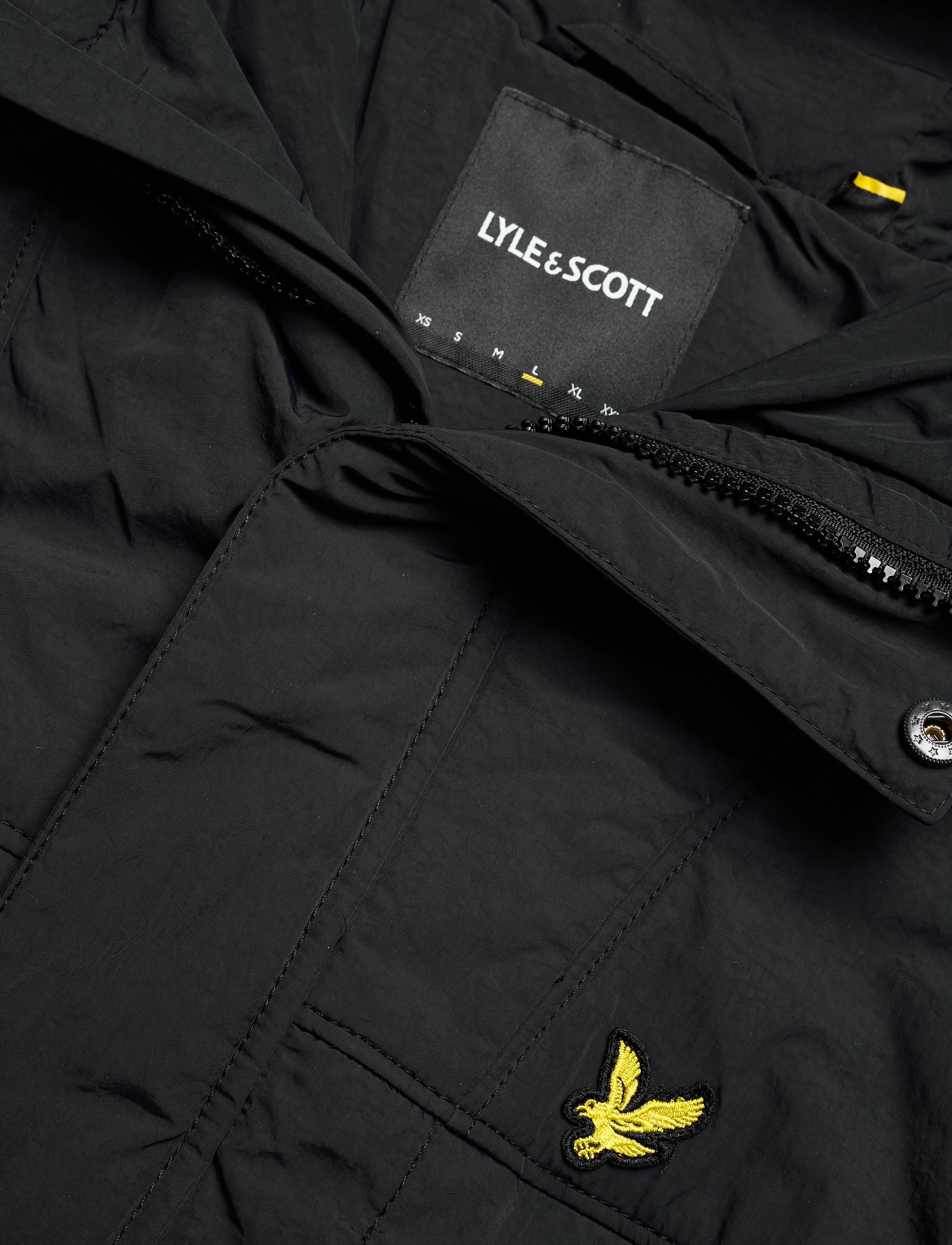Lyle & Scott - Quilted Bomber Jacket - jet black - 2
