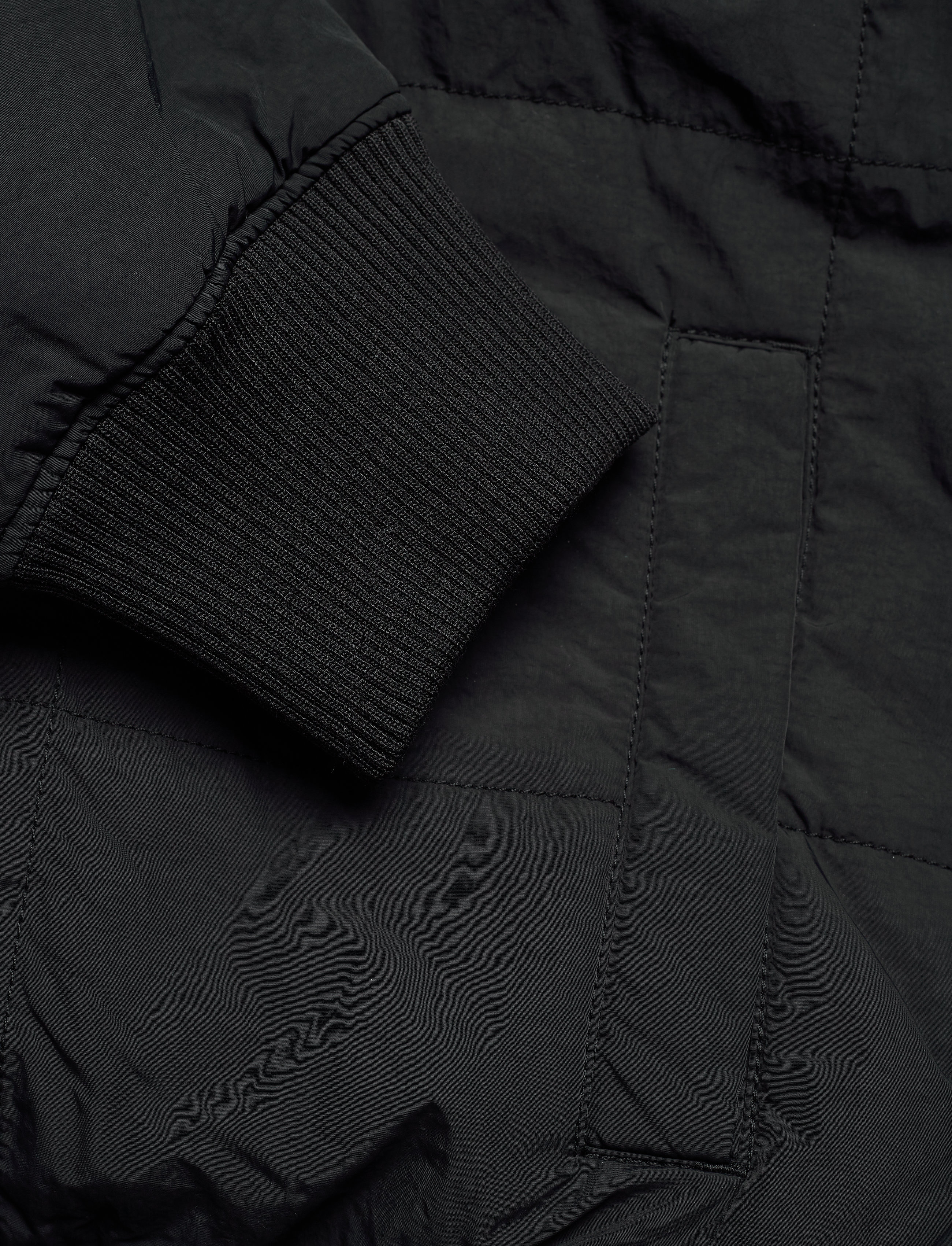 Lyle & Scott - Quilted Bomber Jacket - jet black - 3