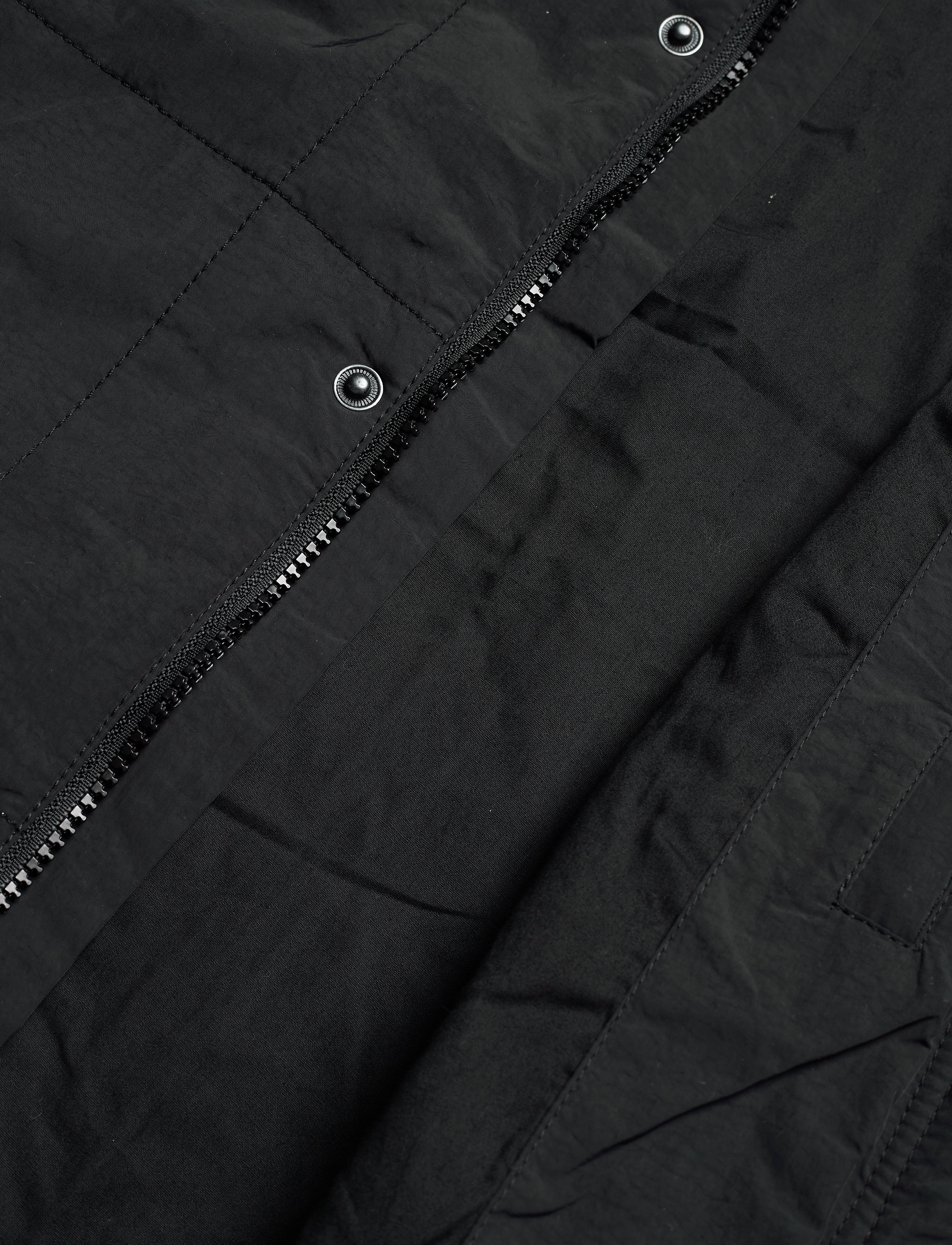 Lyle & Scott - Quilted Bomber Jacket - jet black - 4