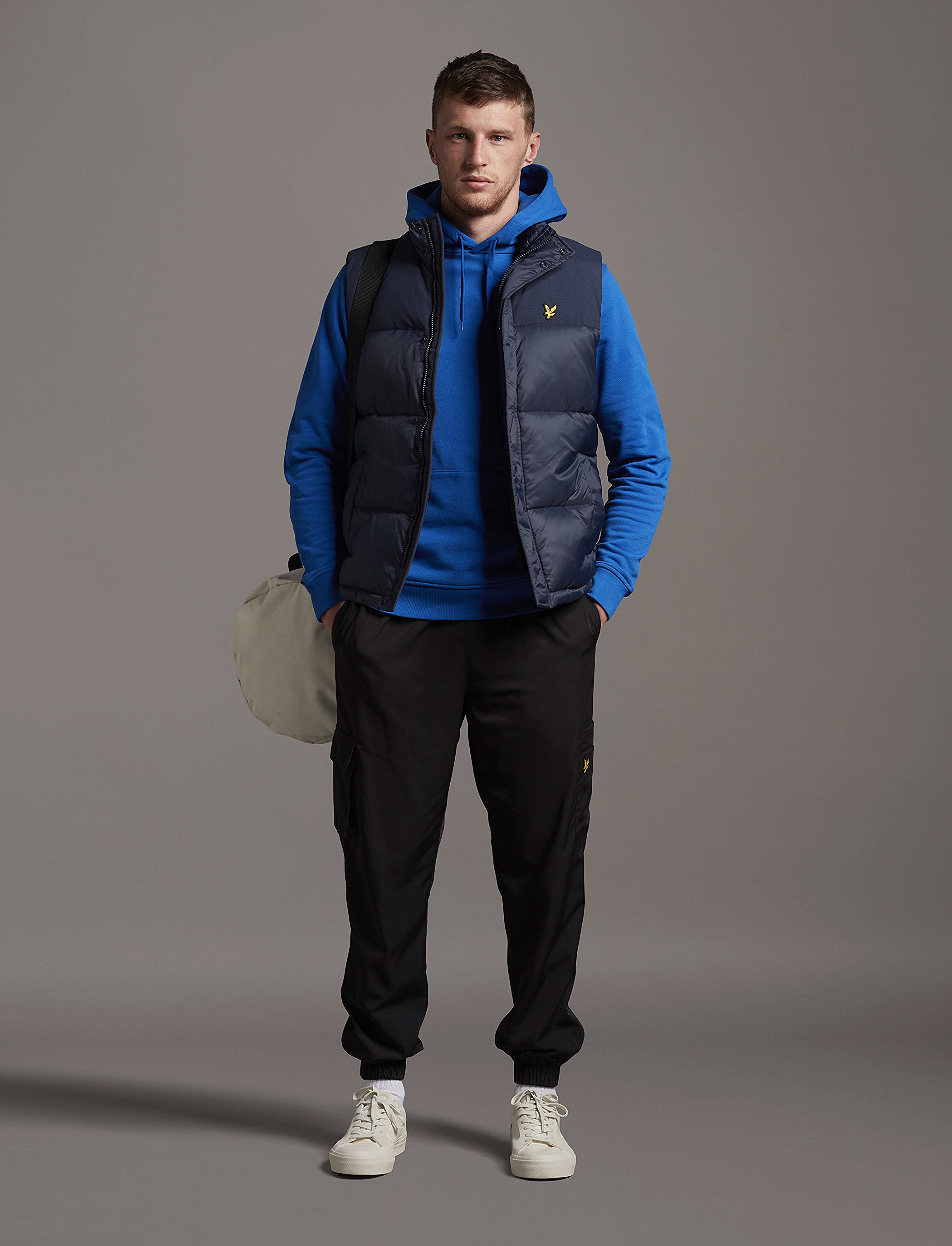 Lyle & Scott - Wadded Gilet - dark navy - 3