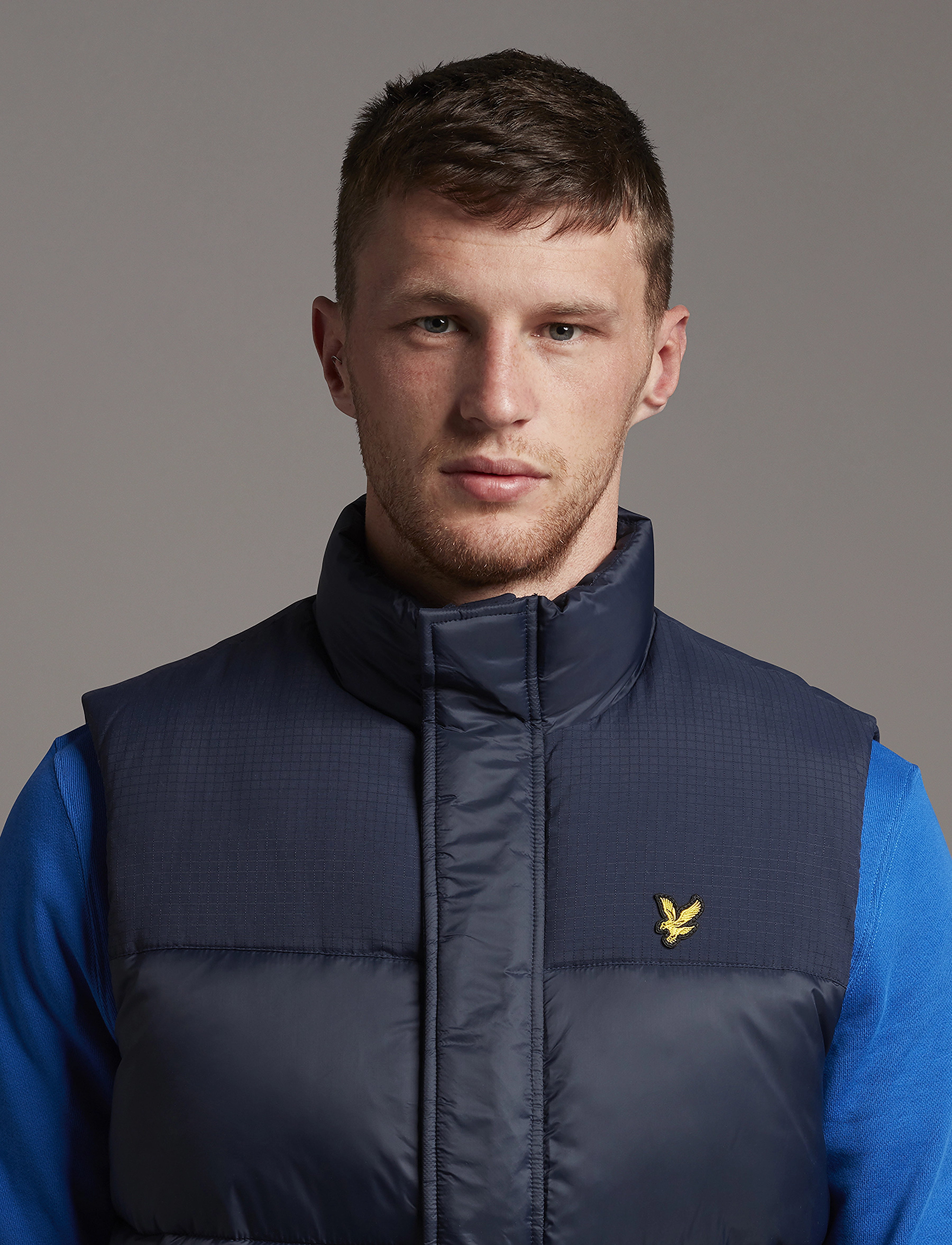 Lyle & Scott - Wadded Gilet - dark navy - 5