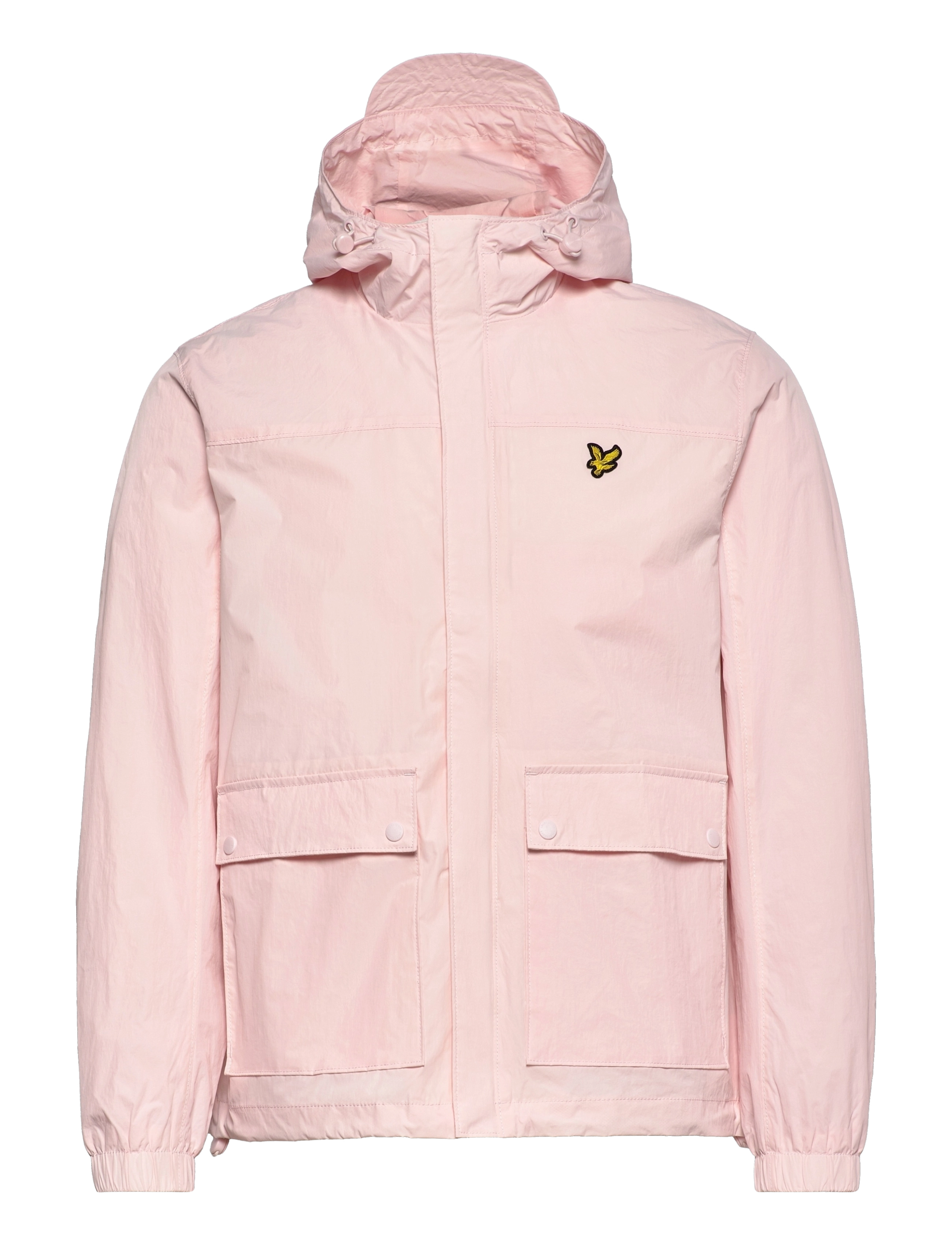 Lyle & Scott - Hooded Pocket Jacket - stonewash pink - 0