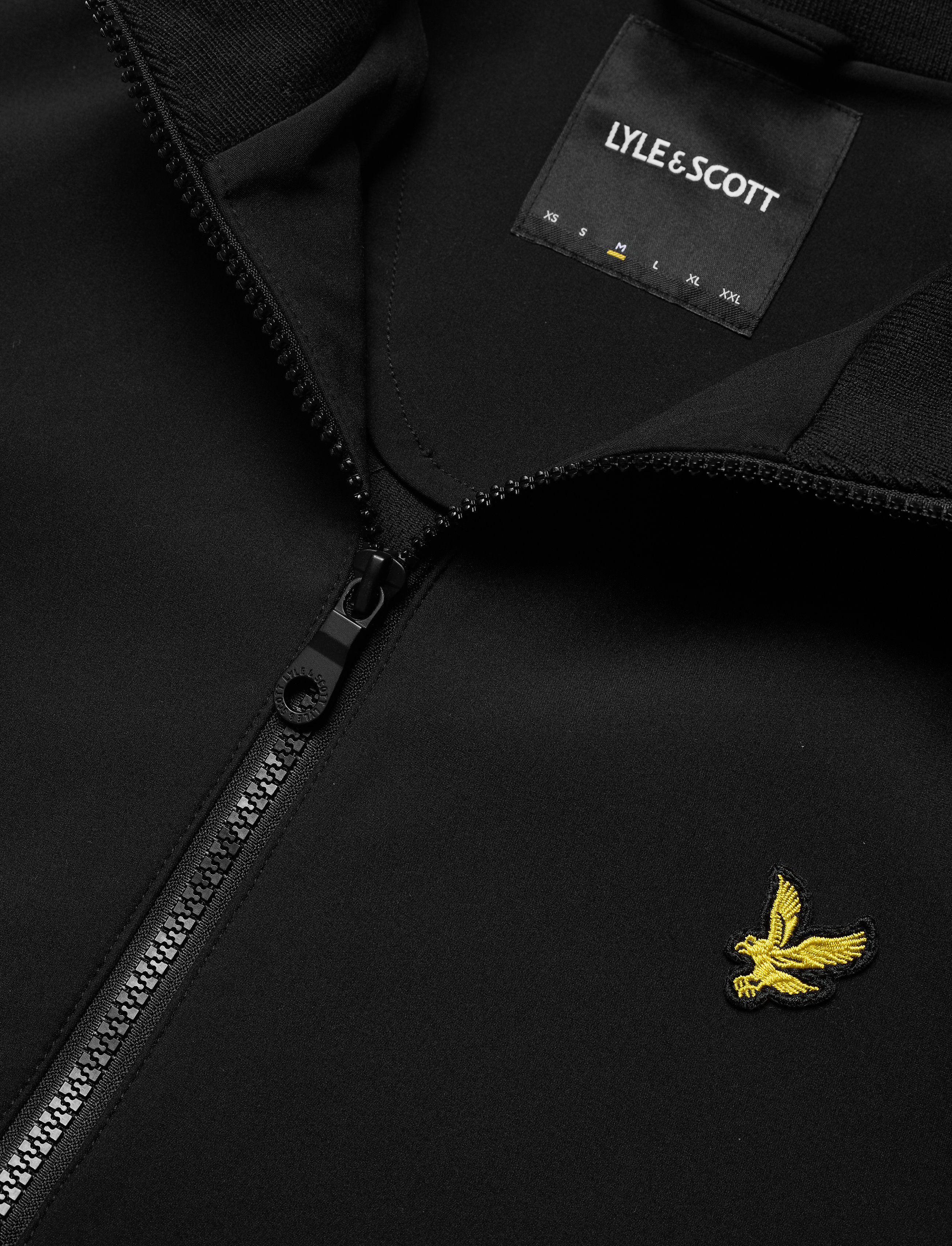 Lyle & Scott - Funnel Neck Softshell Jacket - jet black - 2