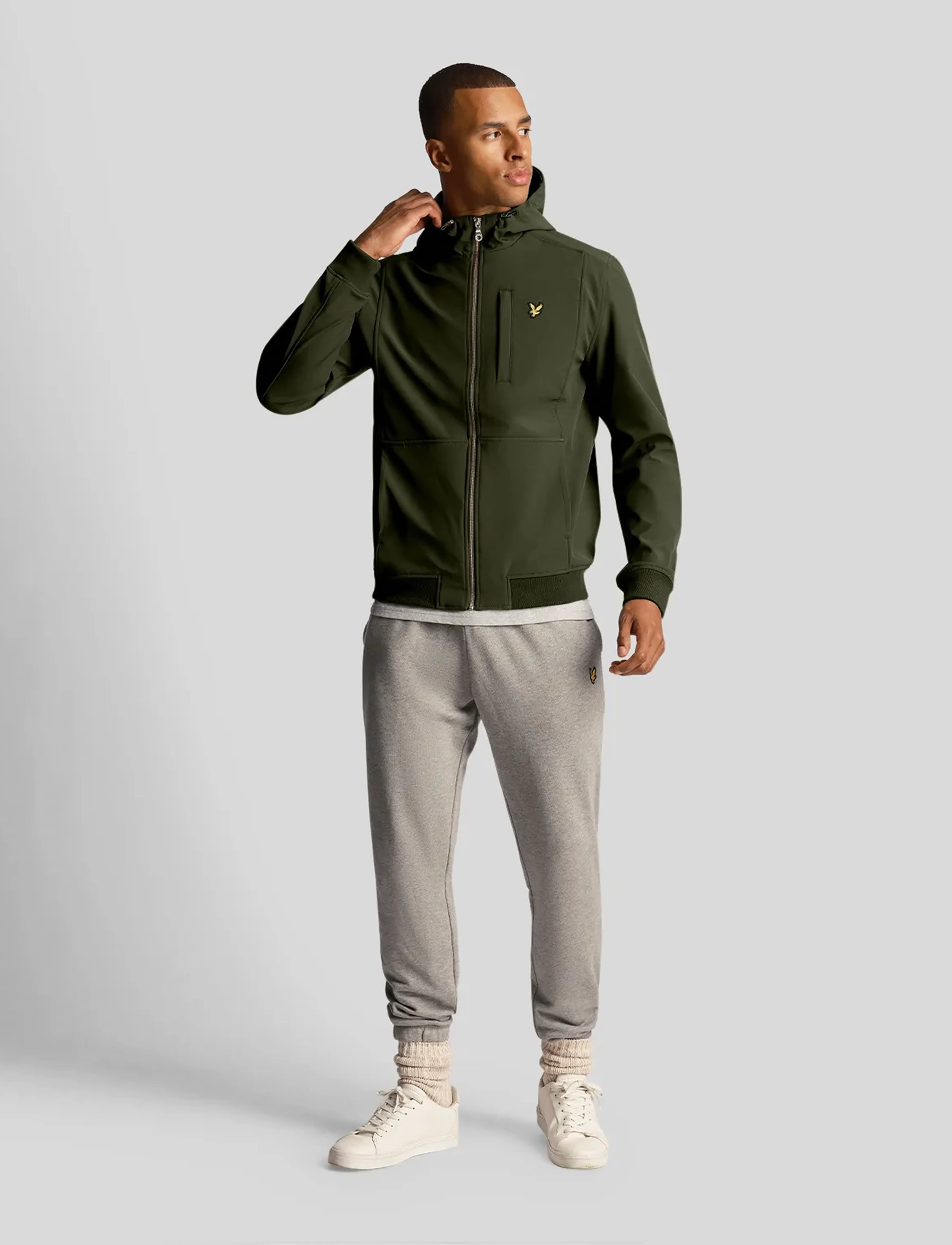 Lyle & Scott - Softshell Jacket - olive - 4