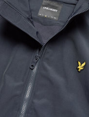 Lyle & Scott - Fleece Lined Funnel Neck Jacket - spring jackets - dark navy - 2