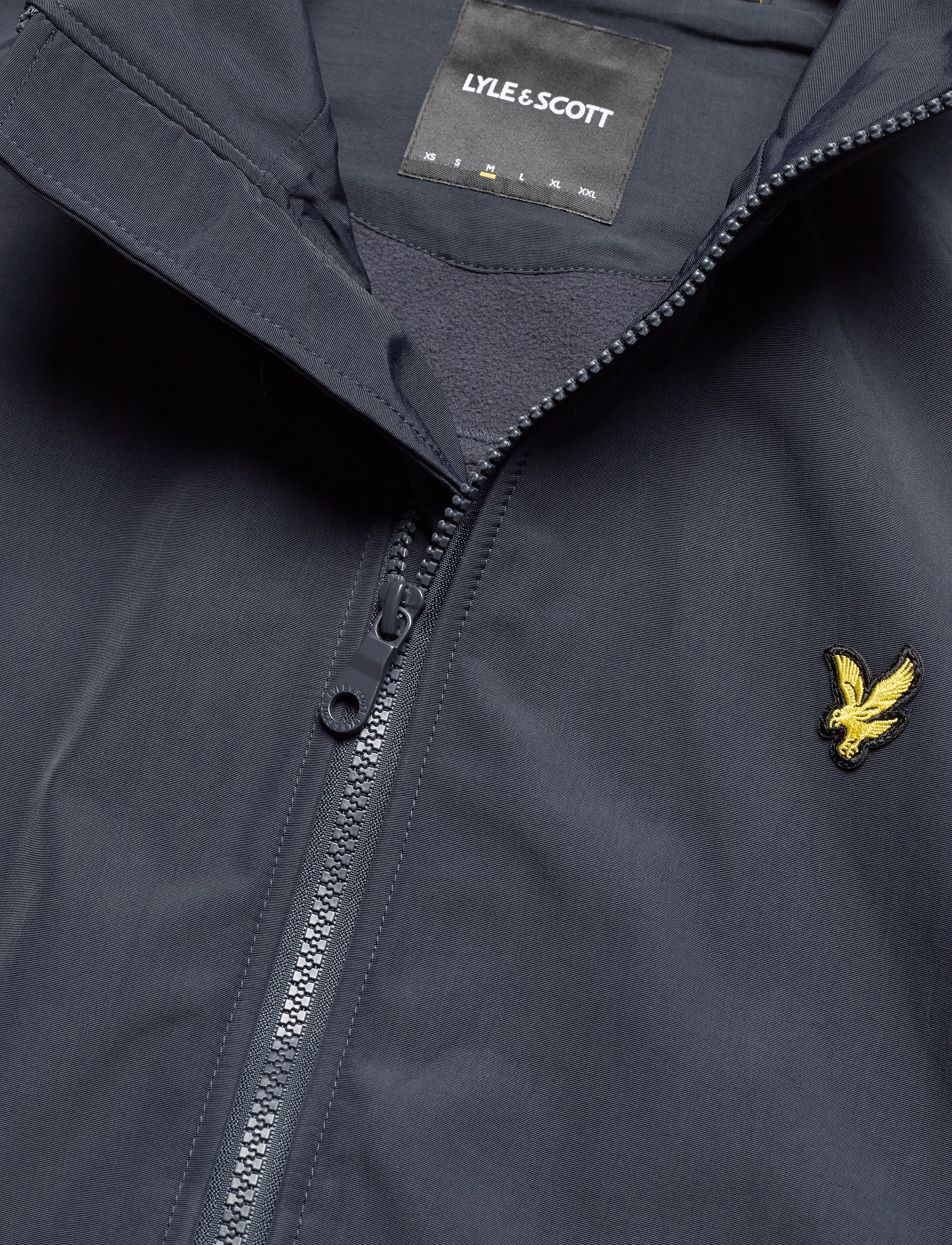 Lyle & Scott - Fleece Lined Funnel Neck Jacket - dark navy - 2