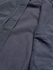 Lyle & Scott - Fleece Lined Funnel Neck Jacket - spring jackets - dark navy - 4