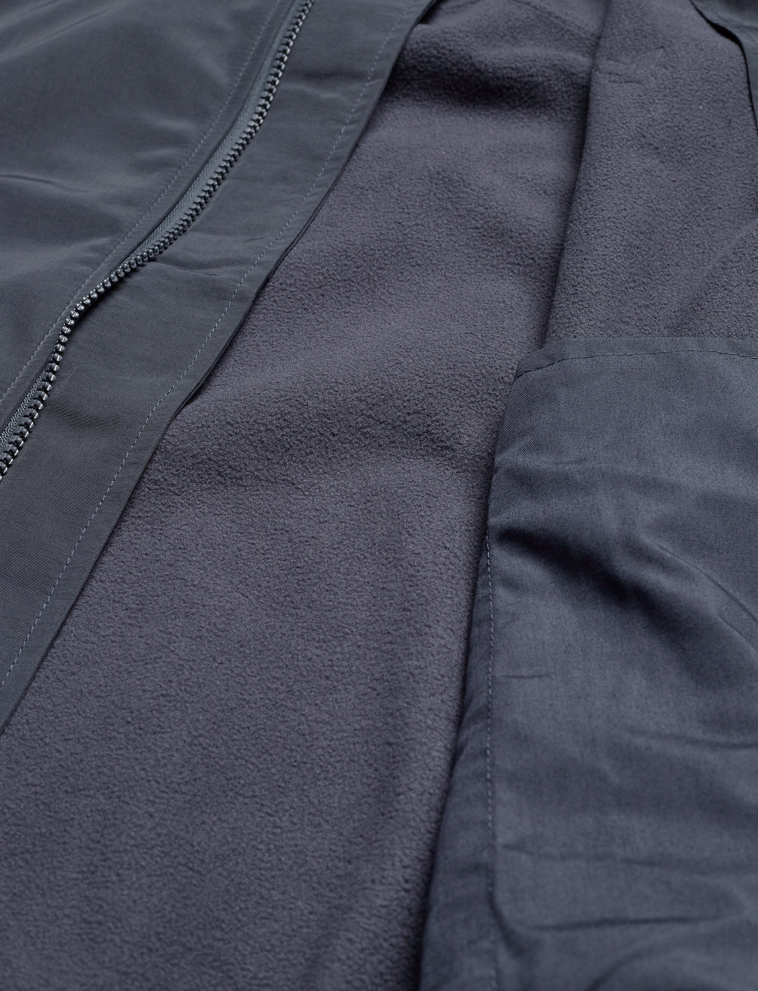 Lyle & Scott - Fleece Lined Funnel Neck Jacket - dark navy - 4