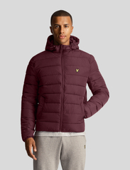 Lyle & Scott - Lightweight Puffer Jacket - winter jackets - burgundy - 2