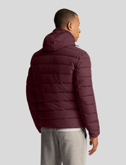 Lyle & Scott - Lightweight Puffer Jacket - winter jackets - burgundy - 4