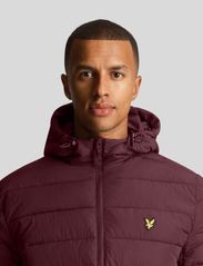Lyle & Scott - Lightweight Puffer Jacket - winter jackets - burgundy - 5