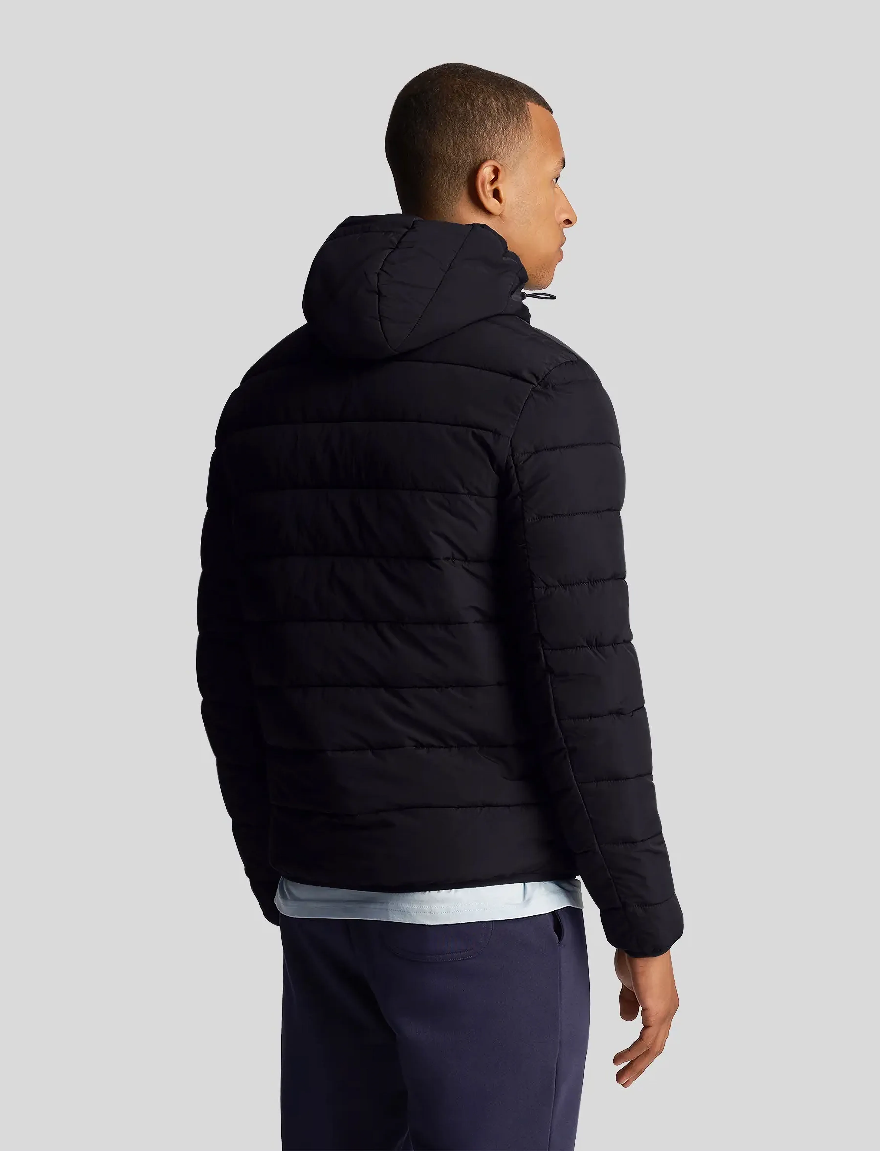 Lyle & Scott - Lightweight Puffer Jacket - jet black - 3