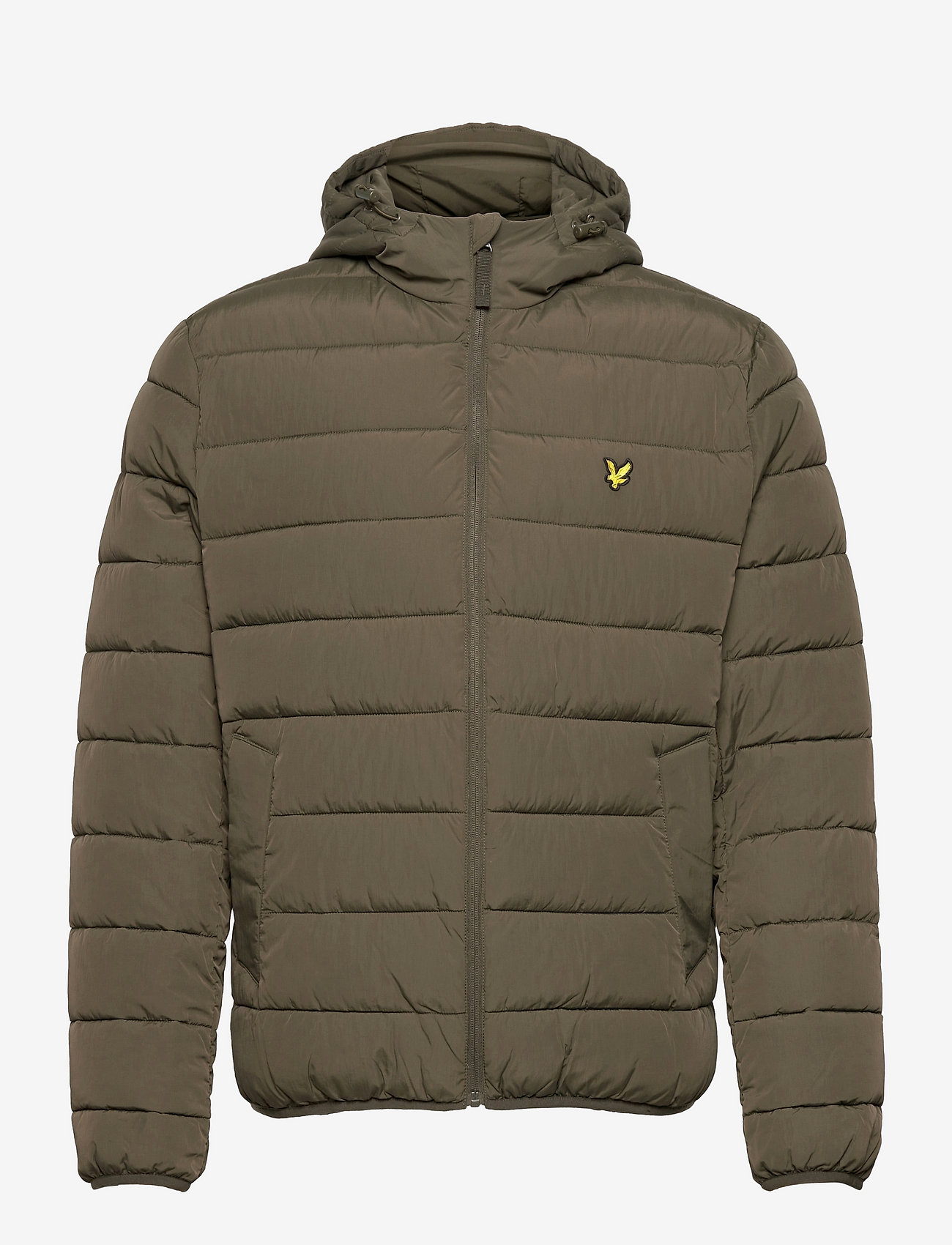 Lyle & Scott - Lightweight Puffer Jacket - vinterjakker - olive - 0