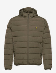 Lyle & Scott - Lightweight Puffer Jacket - winter jackets - olive - 0