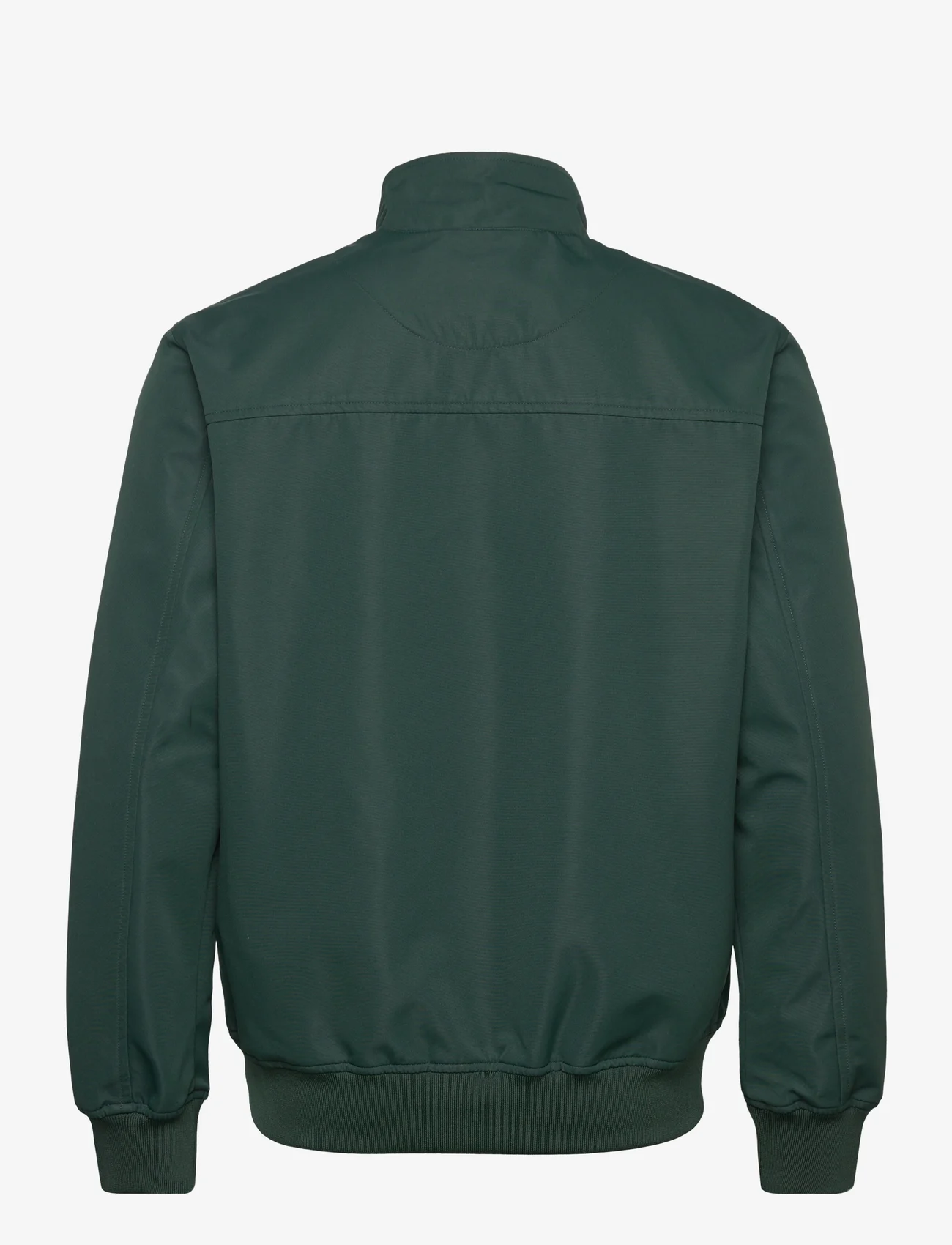 Lyle & Scott - Mesh Backed Funnel Neck Jacket - spring jackets - dark green - 1