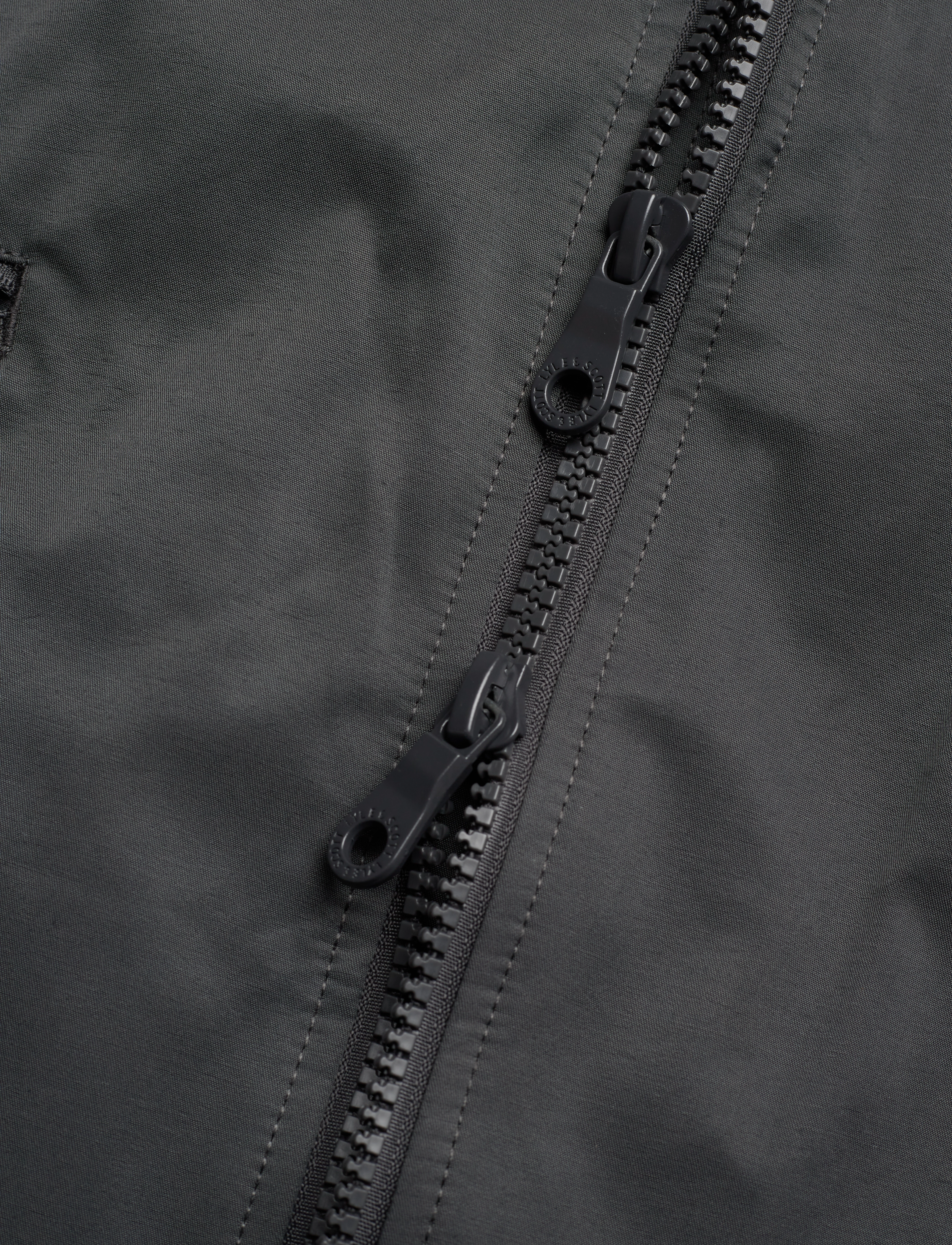 Lyle & Scott - Funnel Neck Mac - gunmetal - 3