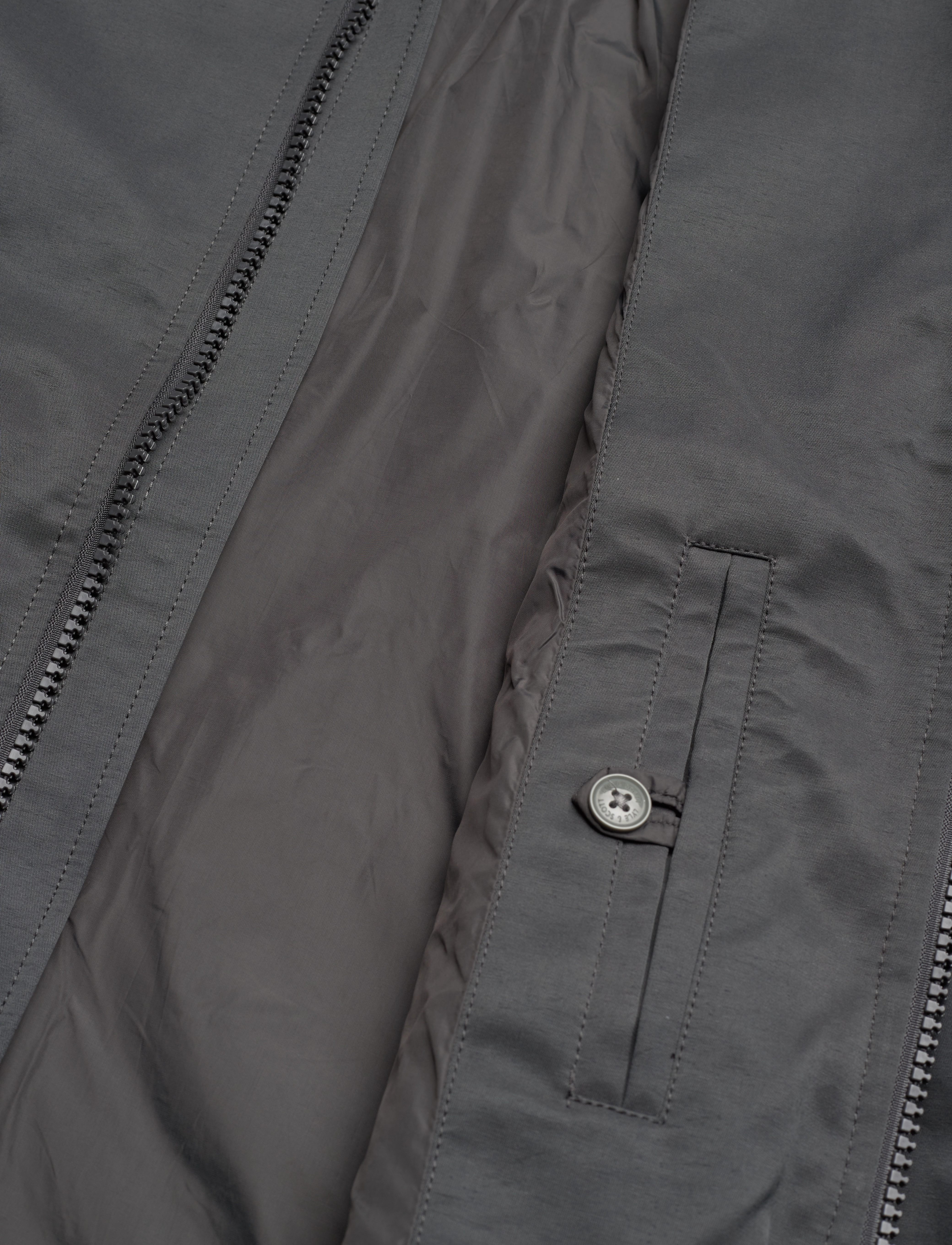 Lyle & Scott - Funnel Neck Mac - gunmetal - 4