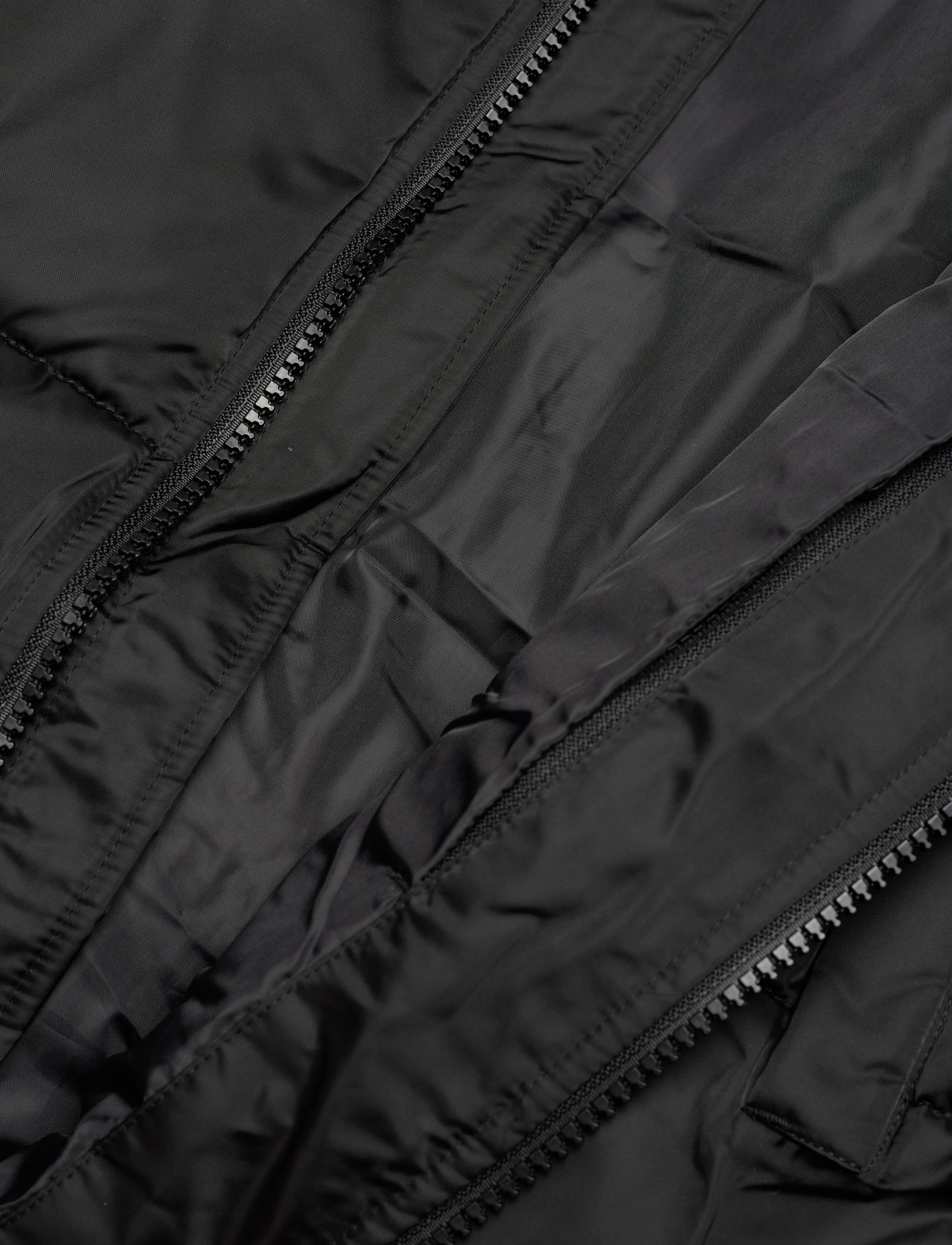 Lyle & Scott - Long Line Wadded Jacket - jet black - 4