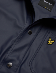 Lyle & Scott - Rubberised Work Jacket - spring jackets - dark navy - 6
