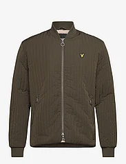 Lyle & Scott - Quilted Liner Jacket - pavasara jakas - w485 olive - 0