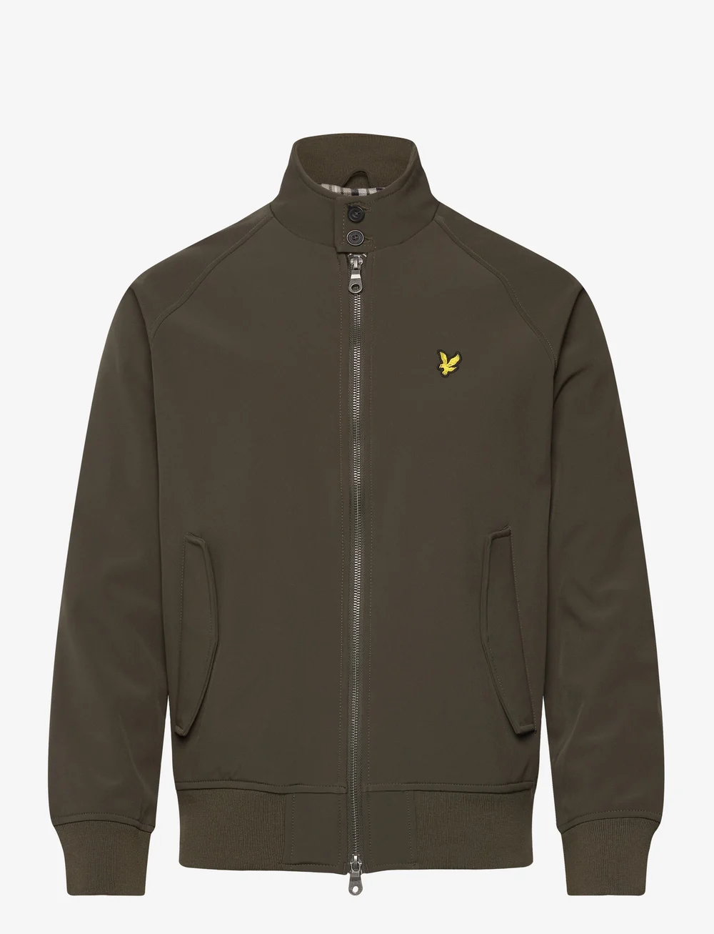 Lyle & Scott - Softshell Harrington jacket - fall jackets - olive - 1